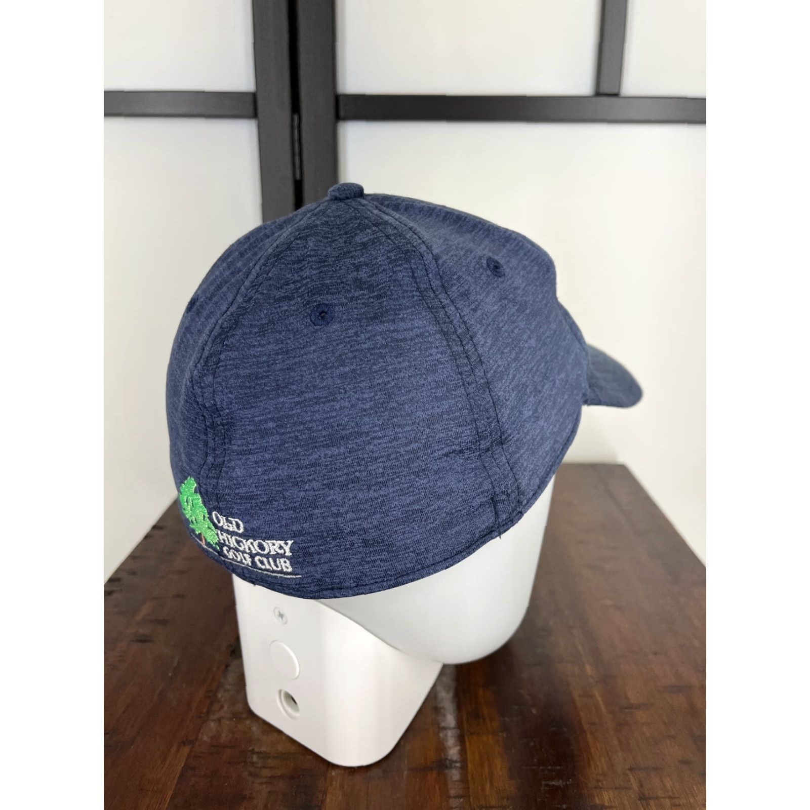 Under Armour Under Armour Hat Cap Fitted Adult Large Blue Old Hickory Golf Club Cotton Blend Size ONE SIZE - 7 Thumbnail