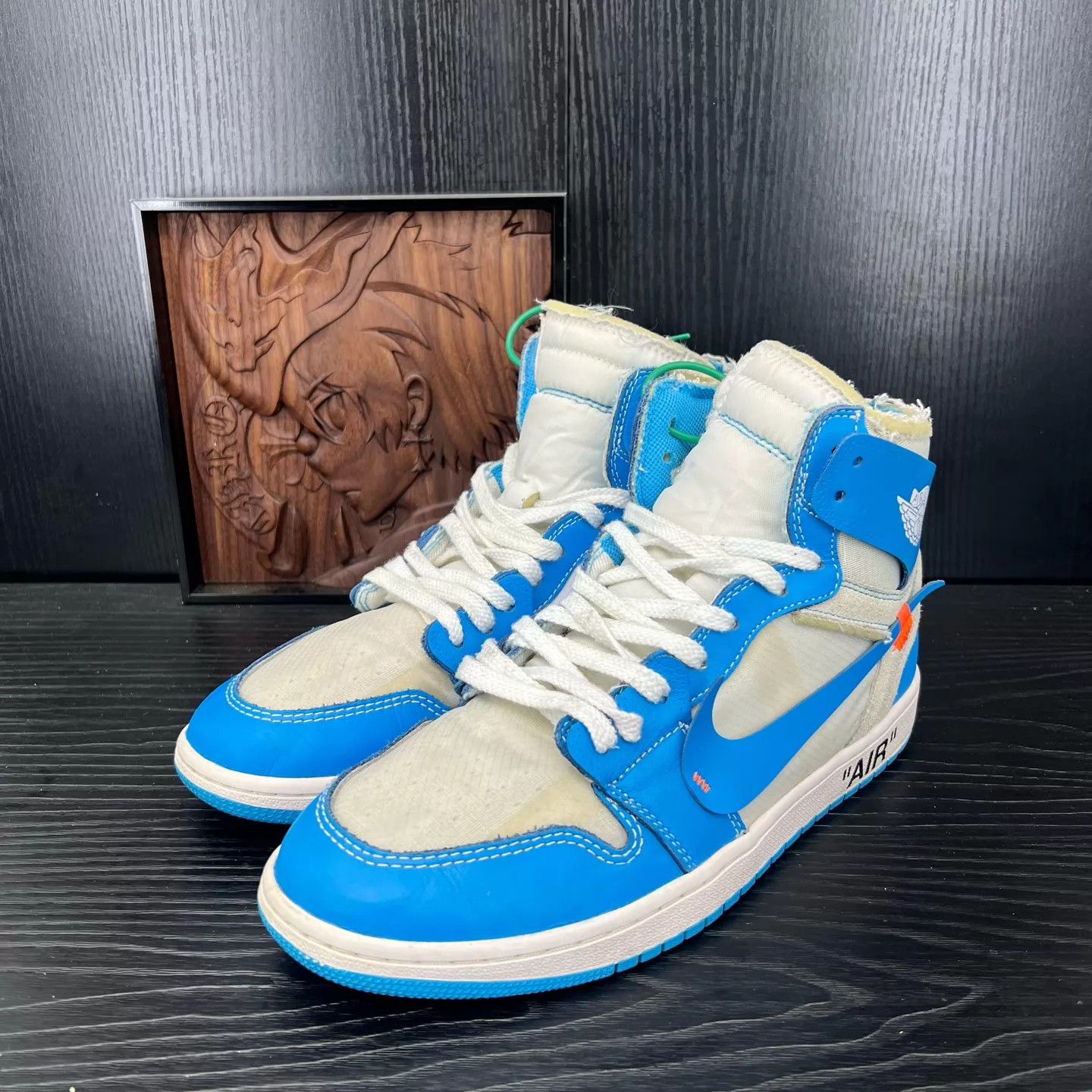 Nike OW x AJ1 University Blue 44 with box Size US 11 / EU 44 - 1 Thumbnail