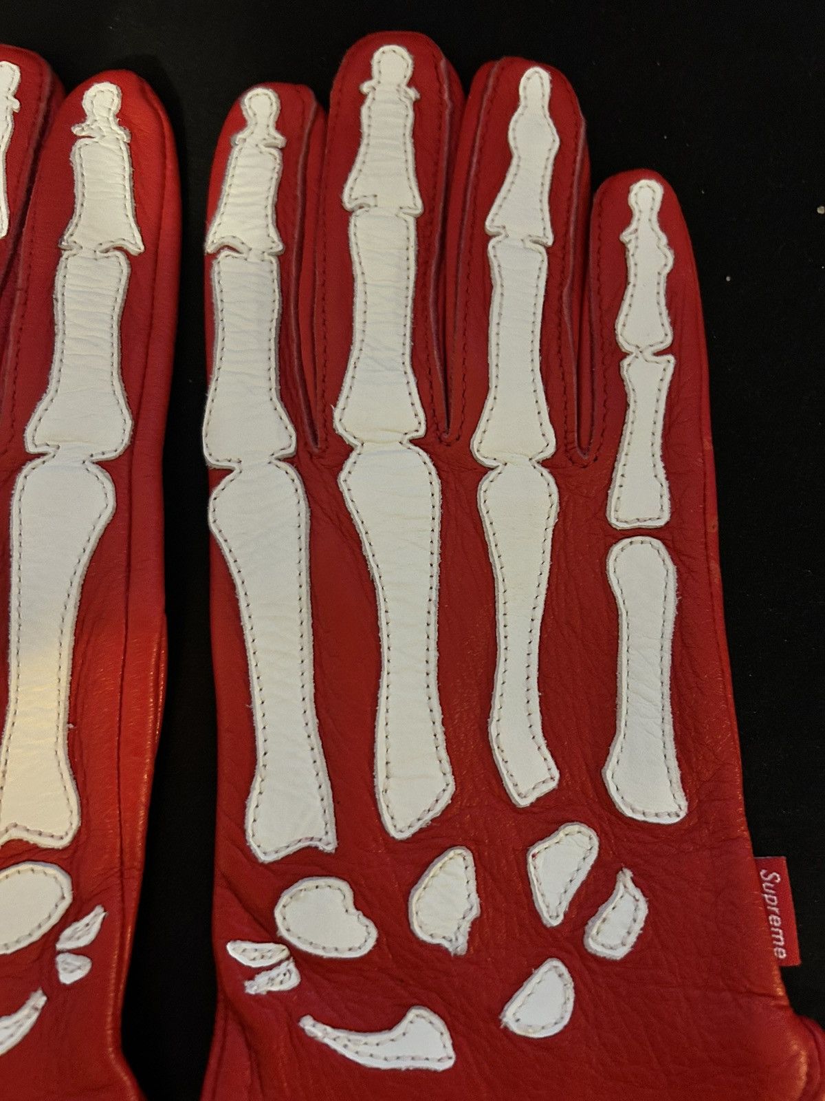 Supreme × Vanson Leathers Supreme x Vanson Leathers Xray Bones gloves Size ONE SIZE - 5 Thumbnail