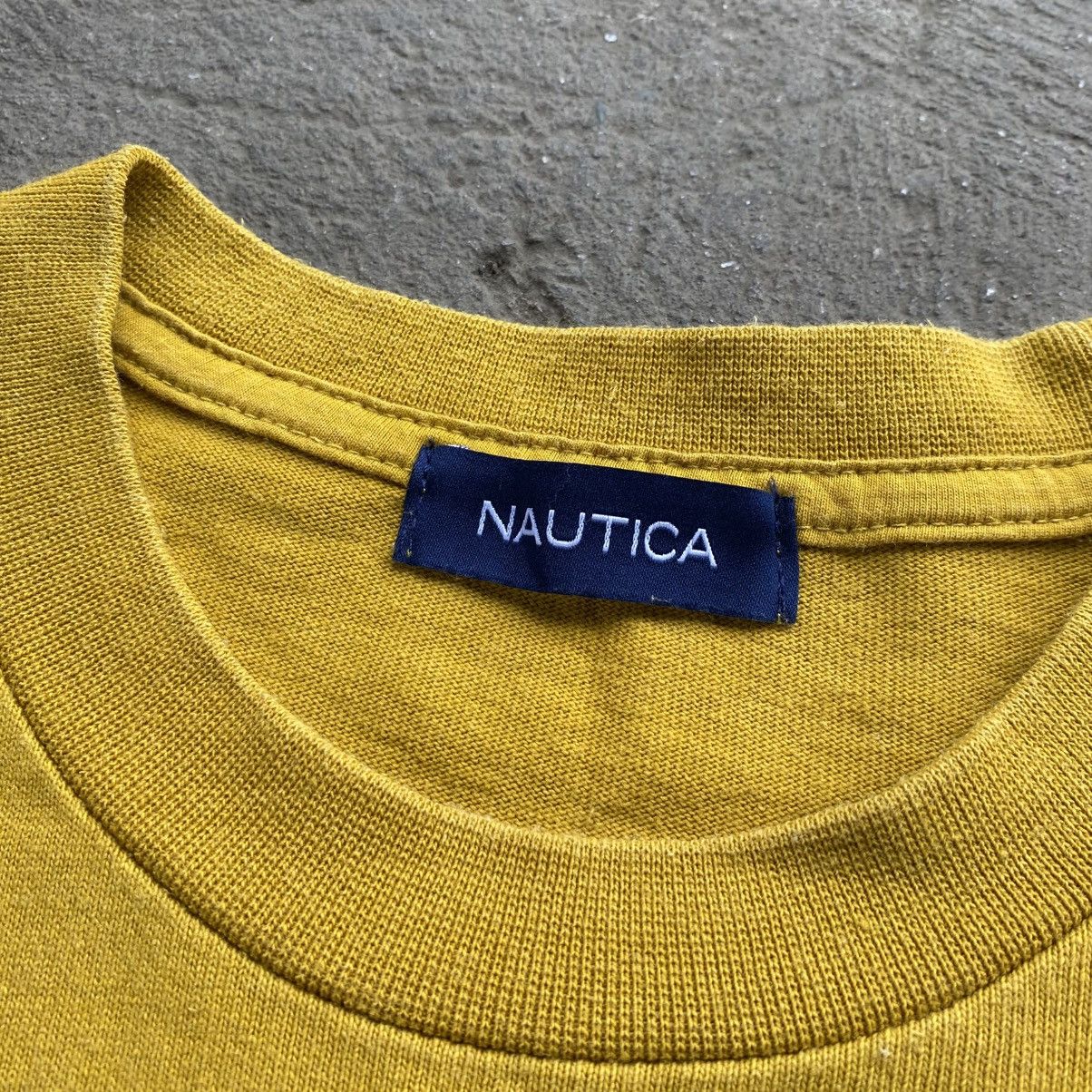 Nautica Nautica Mustard Arc Logo Shirt Size US XXL / EU 58 / 5 - 10 Thumbnail
