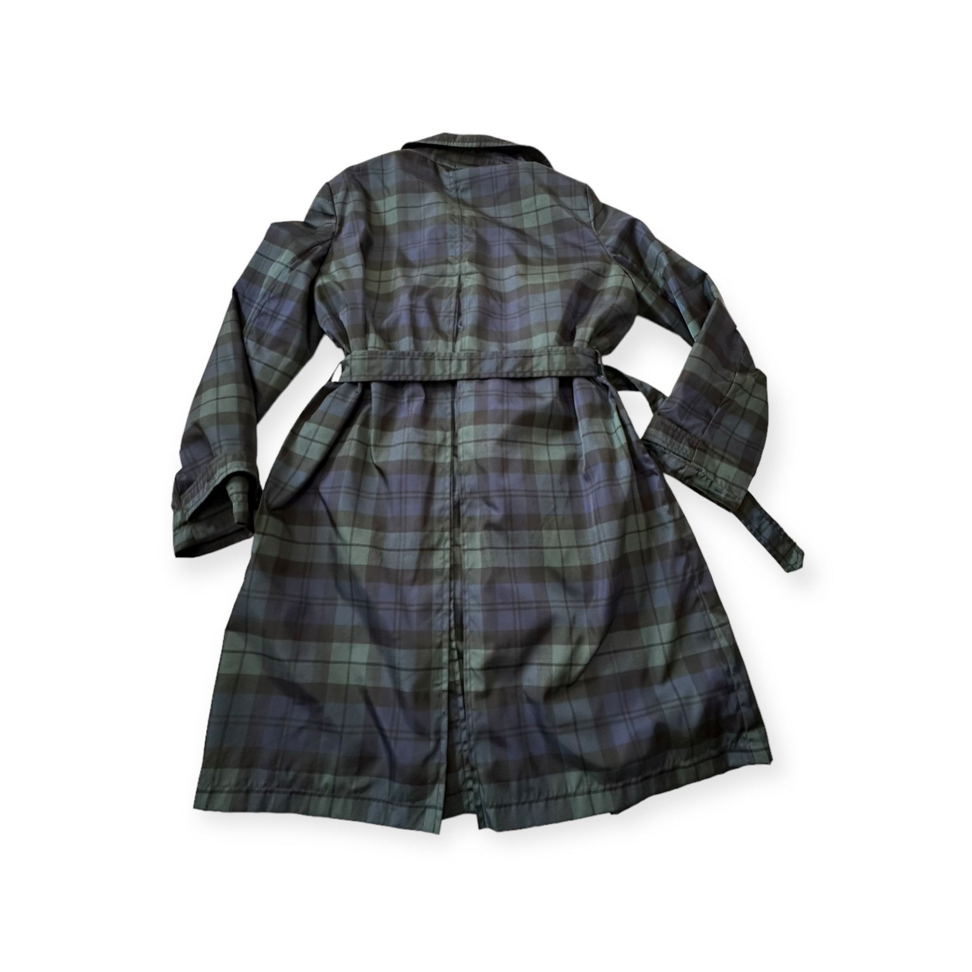 Prada Prada Nylon Single-breasted Trench Coat, Size 46 Italy, Tart Size L / US 10 / IT 46 - 4 Thumbnail
