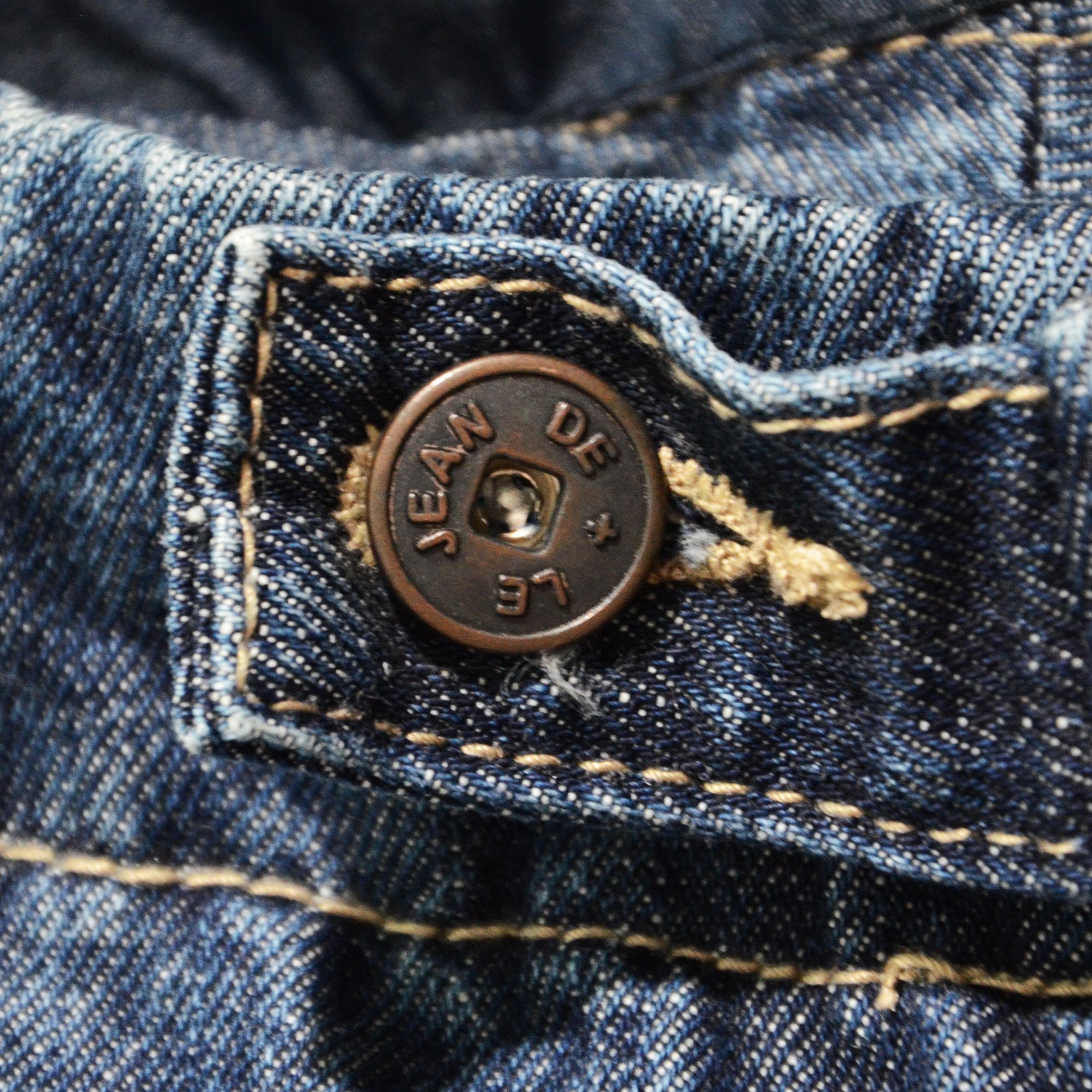 Marithe + Francois Girbaud M+FG Long Denim Shorts W32 Y2K Hip Hop 2006 Rare Craft Size US 32 / EU 48 - 3 Thumbnail