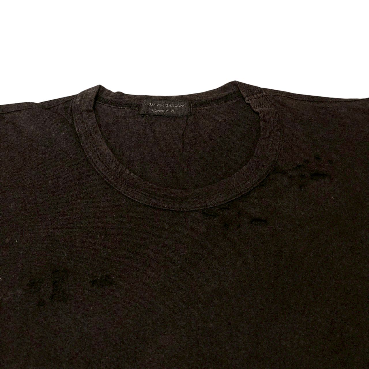 Comme des Garcons Homme Plus Comme des Garcons Homme Plus Distressed Tee Size US M / EU 48-50 / 2 - 2 Thumbnail