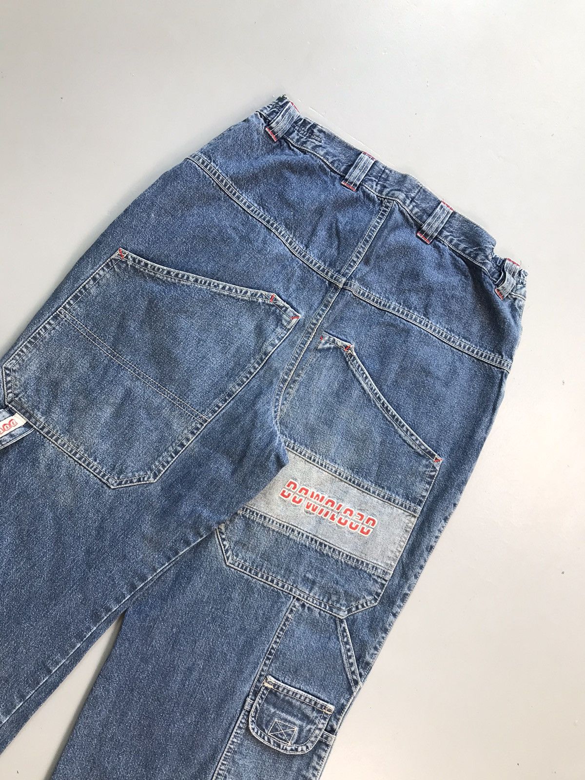 JNCO Vintage Y2K big pocket carpenter cropped denim Size 30" / US 8 / IT 44 - 10 Thumbnail