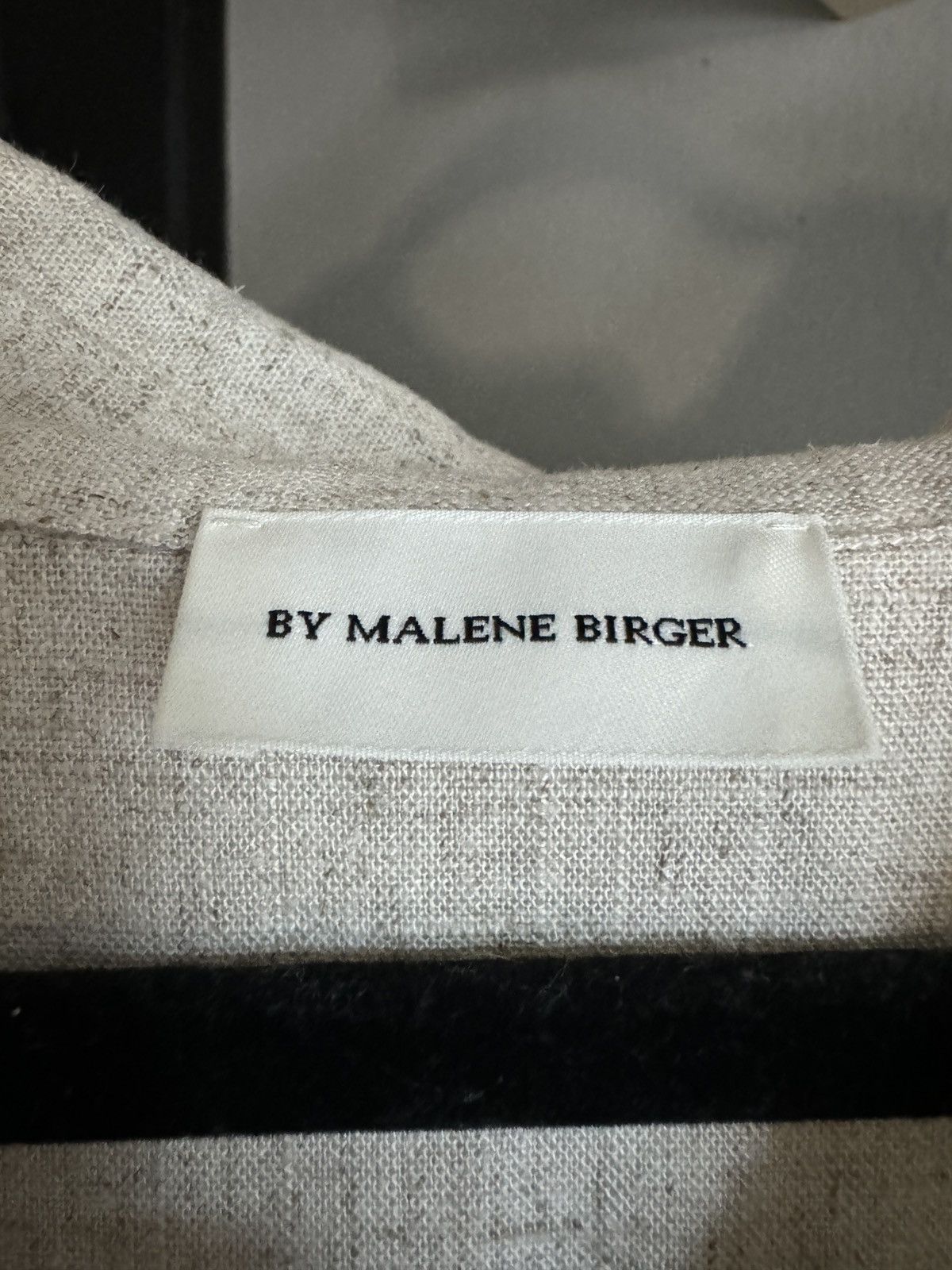 By Malene Birger BEIGE DERRIS SHIRT Size M / US 6-8 / IT 42-44 - 4 Thumbnail
