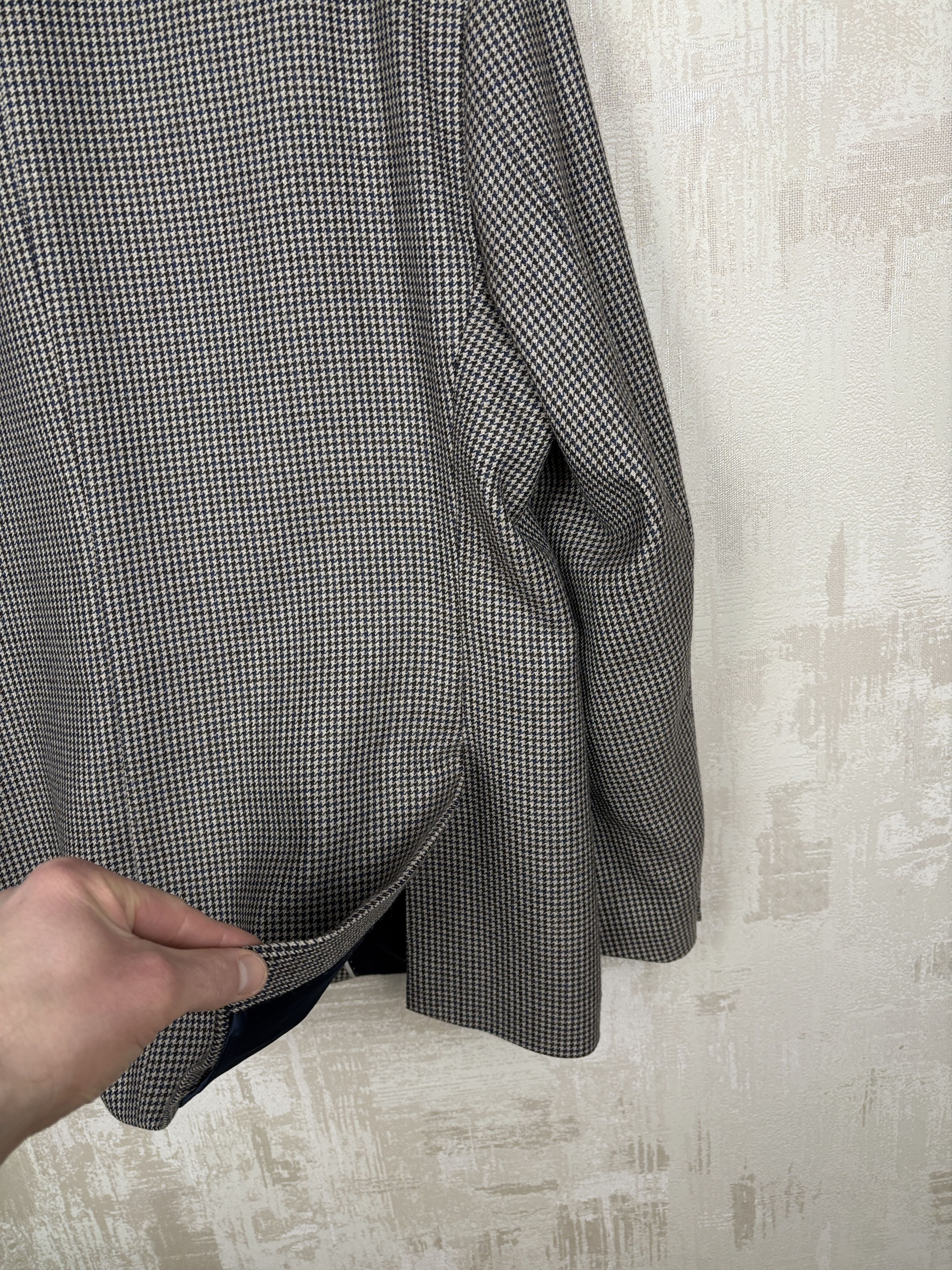 Marks & Spencer Marks and Spencer Wool Houndstooth Blazer Lanificio Campore Size 46R - 21 Thumbnail