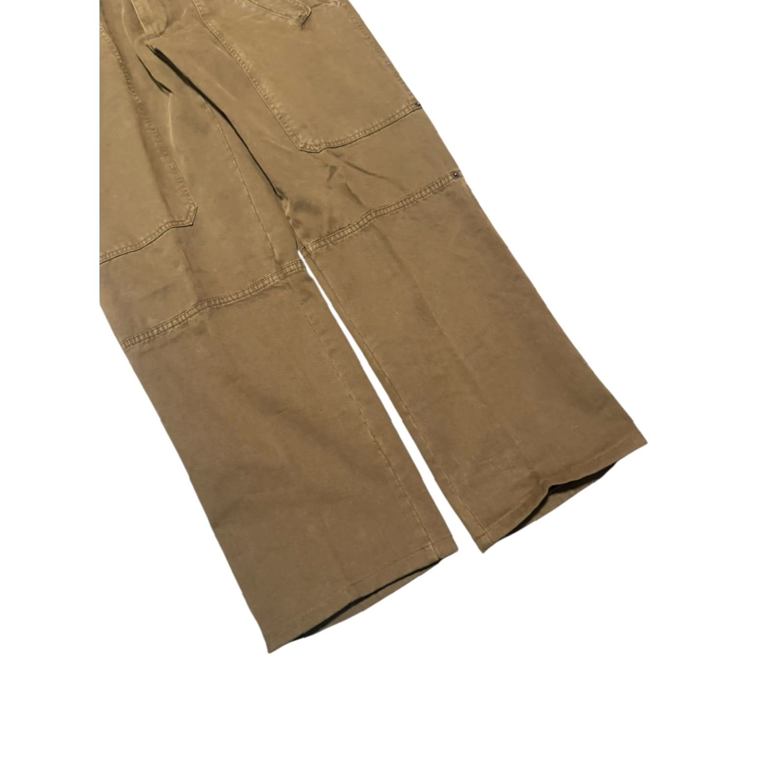 Dolce & Gabbana VINTAGE Dolce&Gabbana Cargo Pants Military Green 36x31 Men Regular 5-Pocket Canvas Cotton Army 90s Italy Rare Size US 36 / EU 52 - 4 Thumbnail
