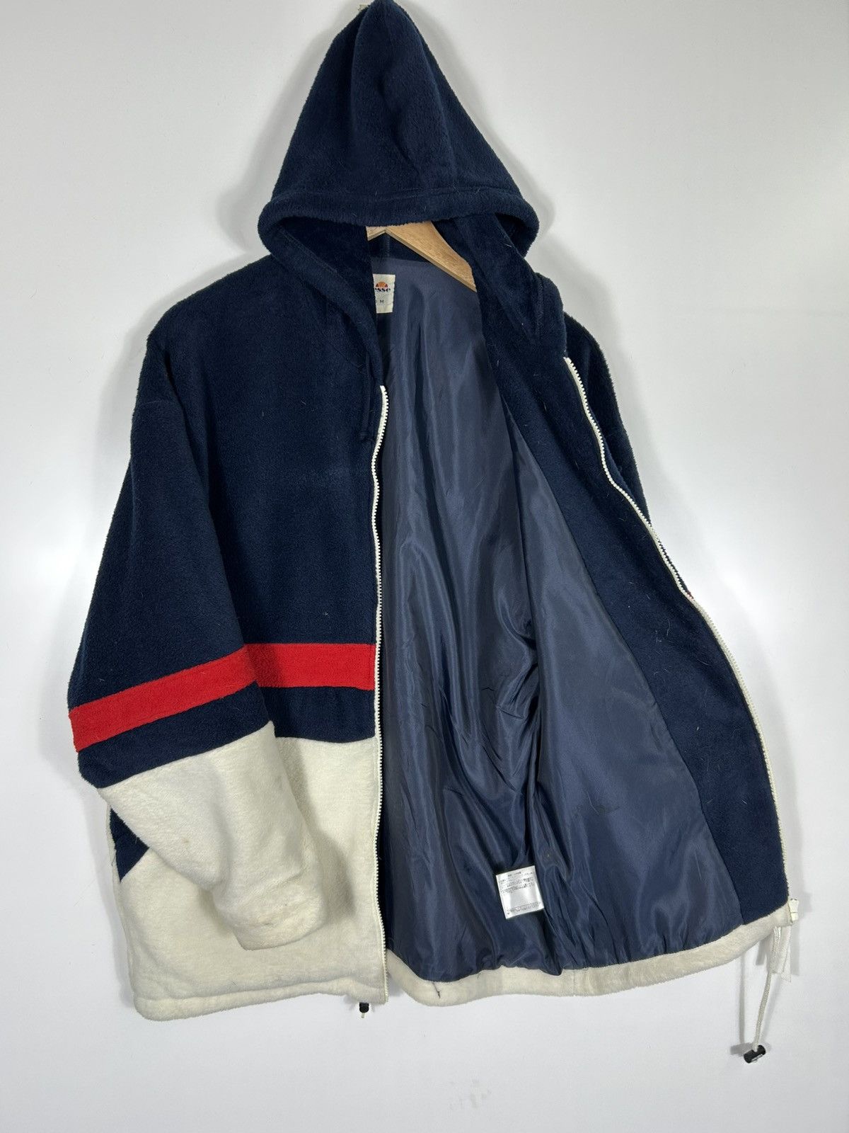 Ellesse ⚡️Vintage Ellesse Fleece Hoodie Sweater Jacket Size US M / EU 48-50 / 2 - 8 Thumbnail
