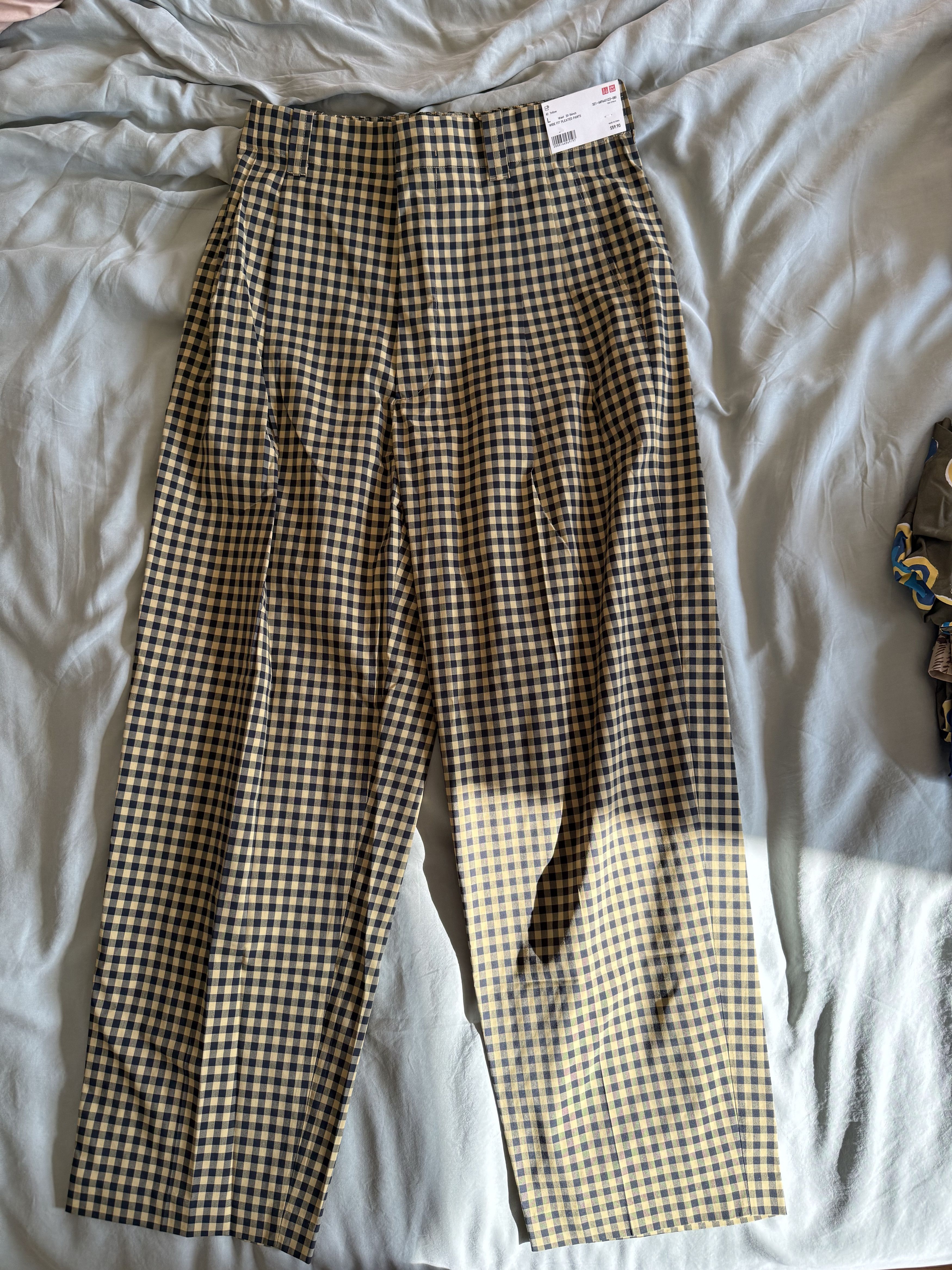 Marni × Uniqlo Marni x Uniqlo Wide Fit Pleated Trouser Size US 34 / EU 50 - 1 Thumbnail