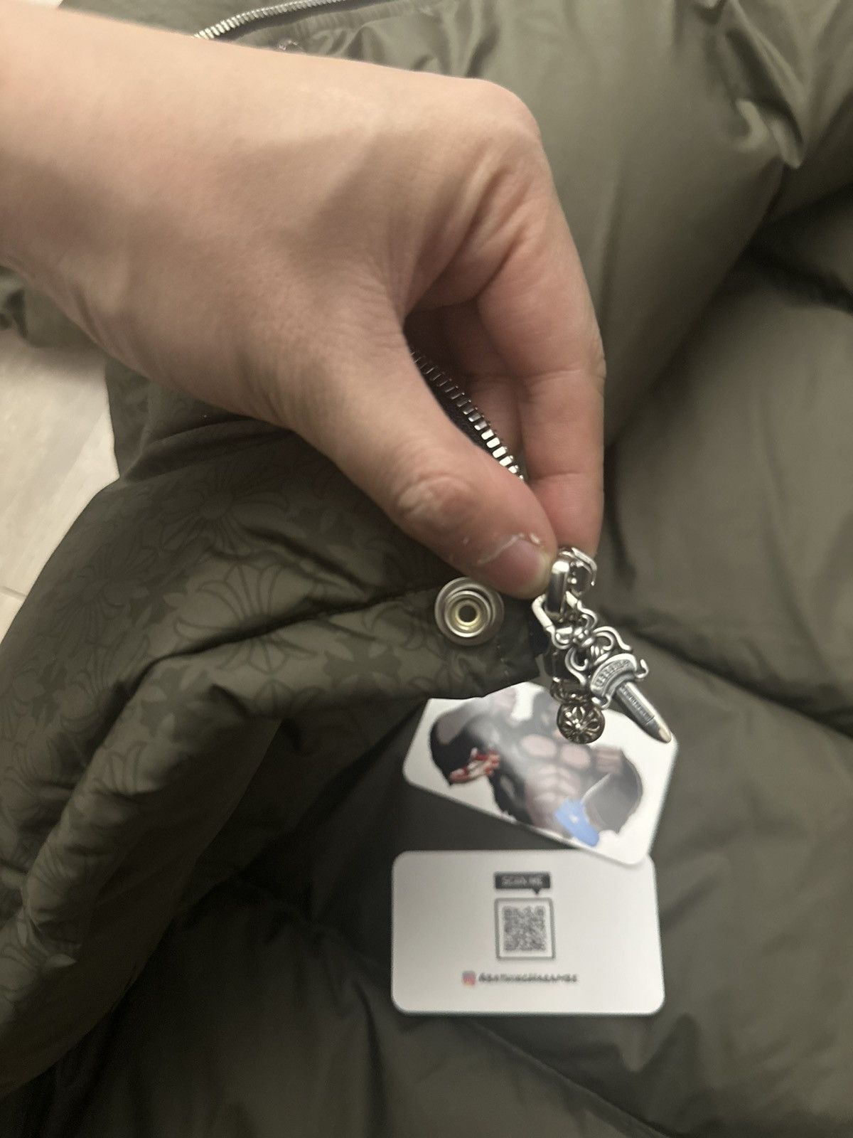 Chrome Hearts Chrome Hearts Puffer Jacket Olive Monogram Size US L / EU 52-54 / 3 - 11 Thumbnail