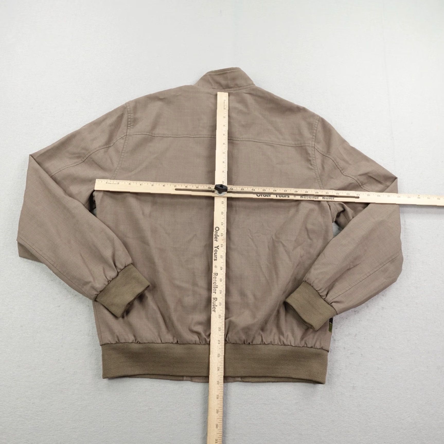Vintage VINTAGE Triple Five Soul Jacket Mens L Brown Wool Blend Full Zip Bomber Coat Size US L / EU 52-54 / 3 - 4 Thumbnail