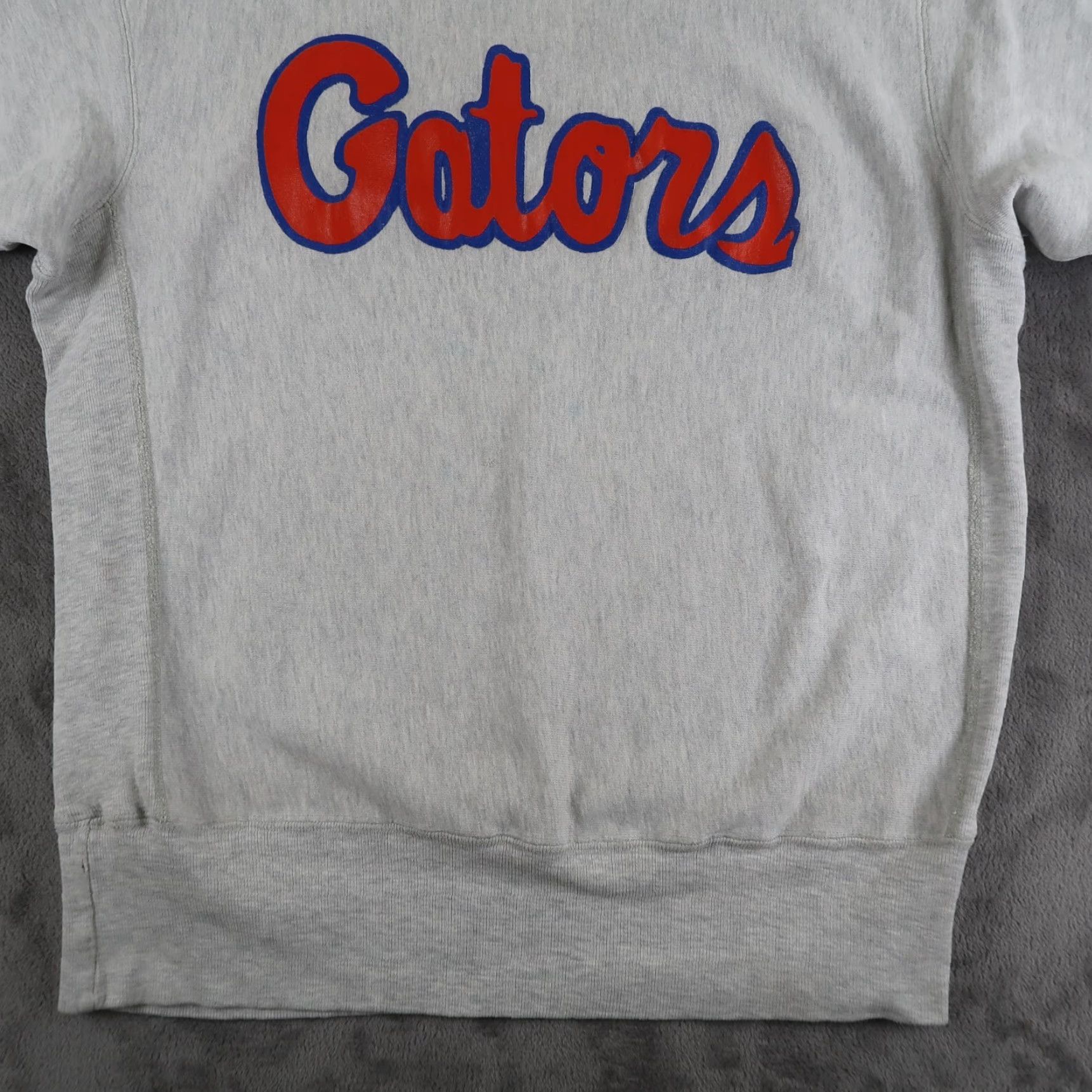 Champion VINTAGE Champion Florida Gators Sweatshirt Crewneck XL Gray 90s College Sports Logo Print Men Size US XL / EU 56 / 4 - 5 Thumbnail
