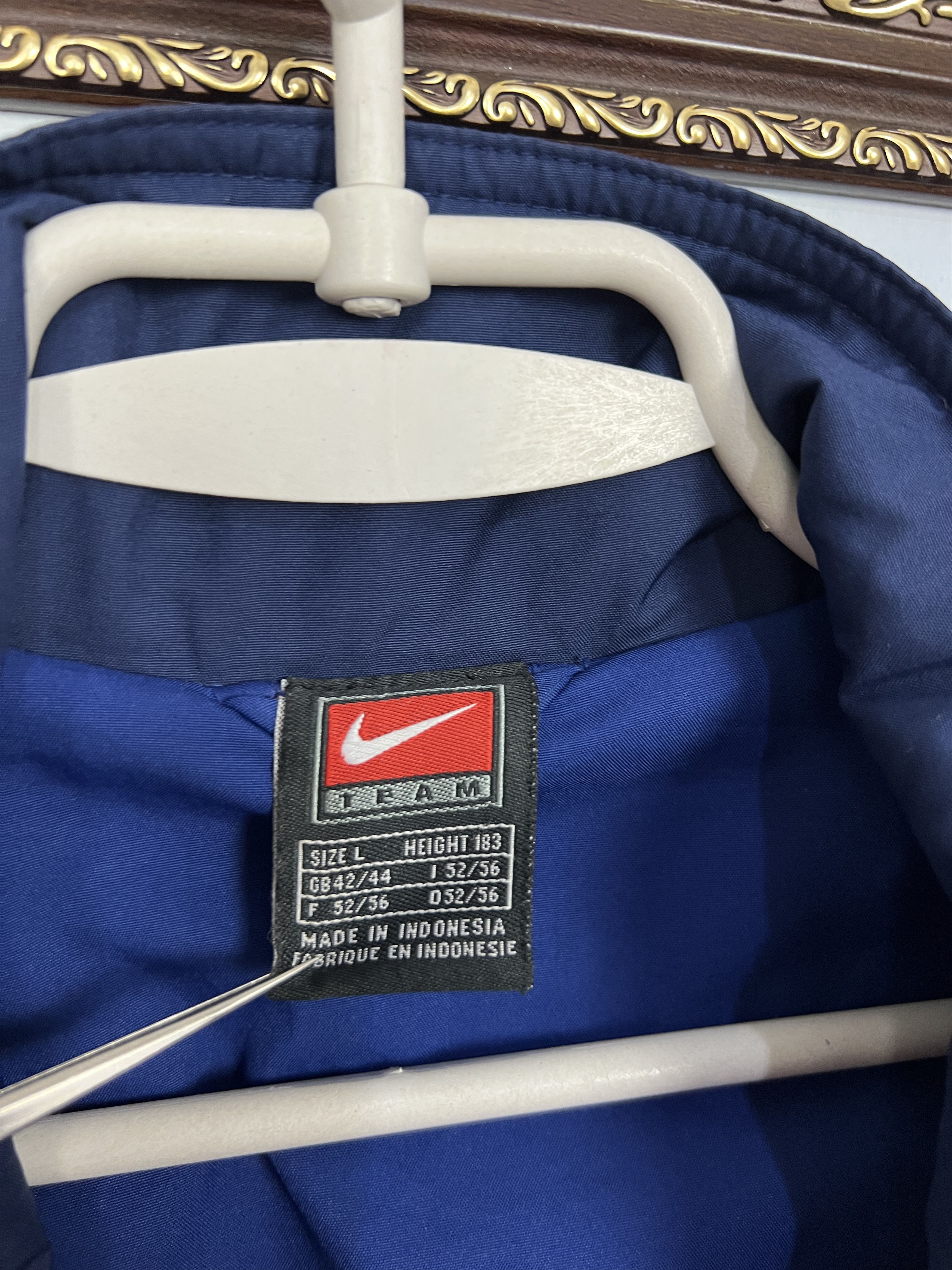 Nike Vintage 90's Nike Glasgow Rangers Jacket Football Track Top Size US L / EU 52-54 / 3 - 8 Thumbnail