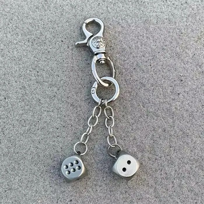 Vintage Dice Pendant Keychain Size ONE SIZE - 3 Thumbnail