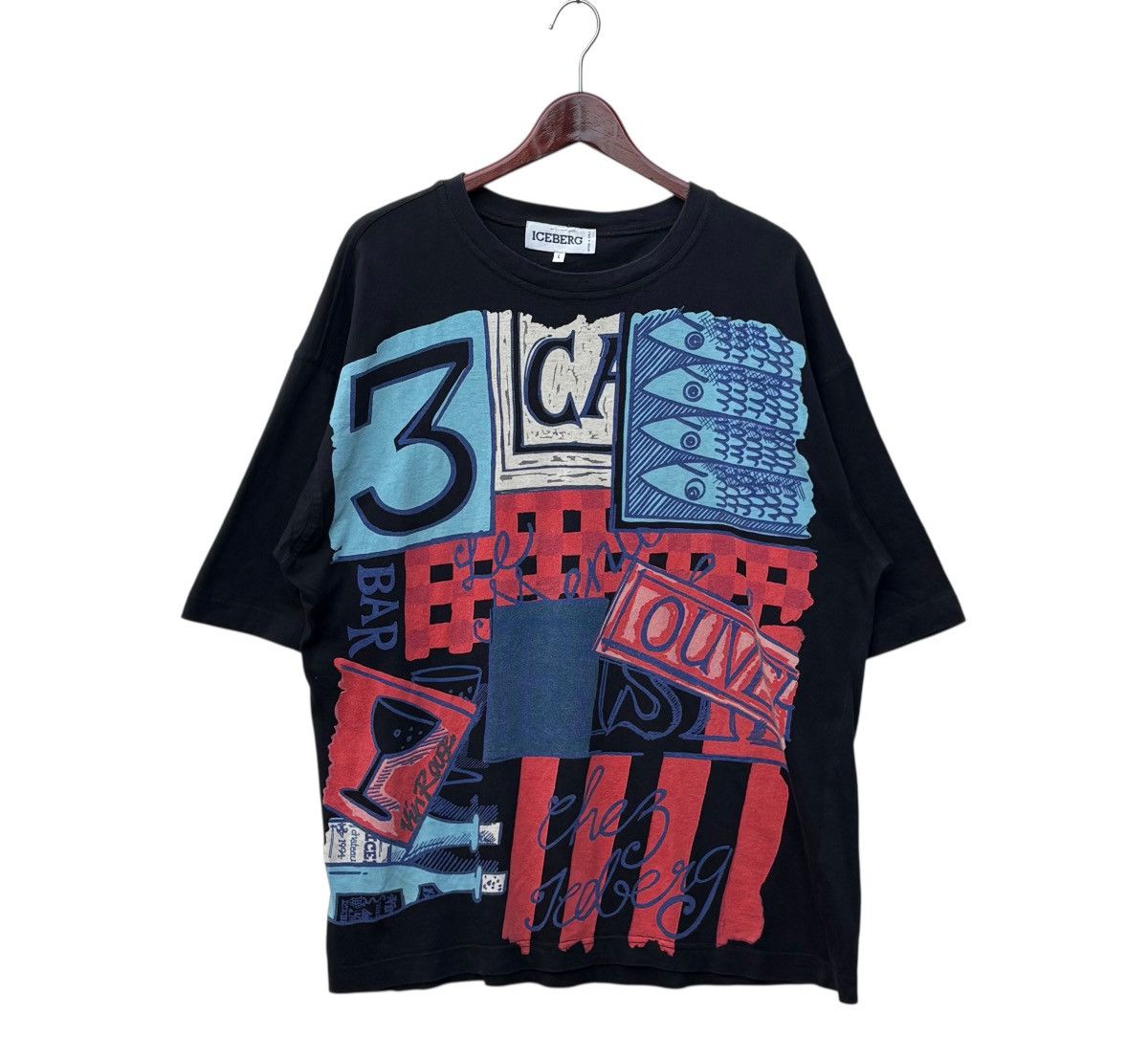 Iceberg Iceberg Italy Pop Art Shirt Size US L / EU 52-54 / 3 - 1 Thumbnail