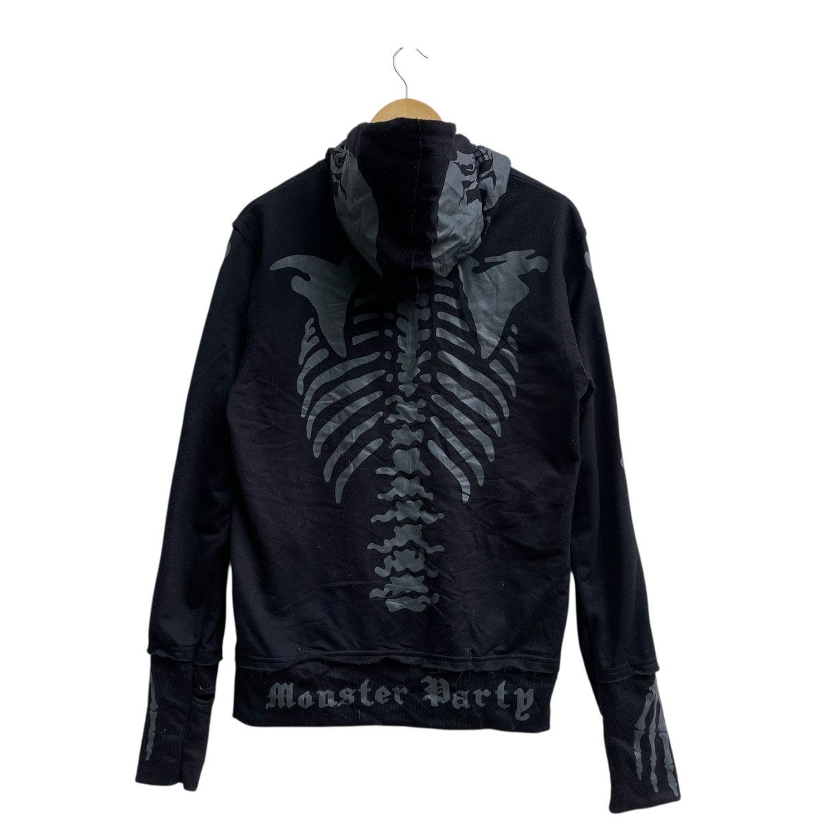 Japanese Brand 💥Japanese Brand Monster Party Skeleton Zipper Hoodie Size US M / EU 48-50 / 2 - 3 Thumbnail