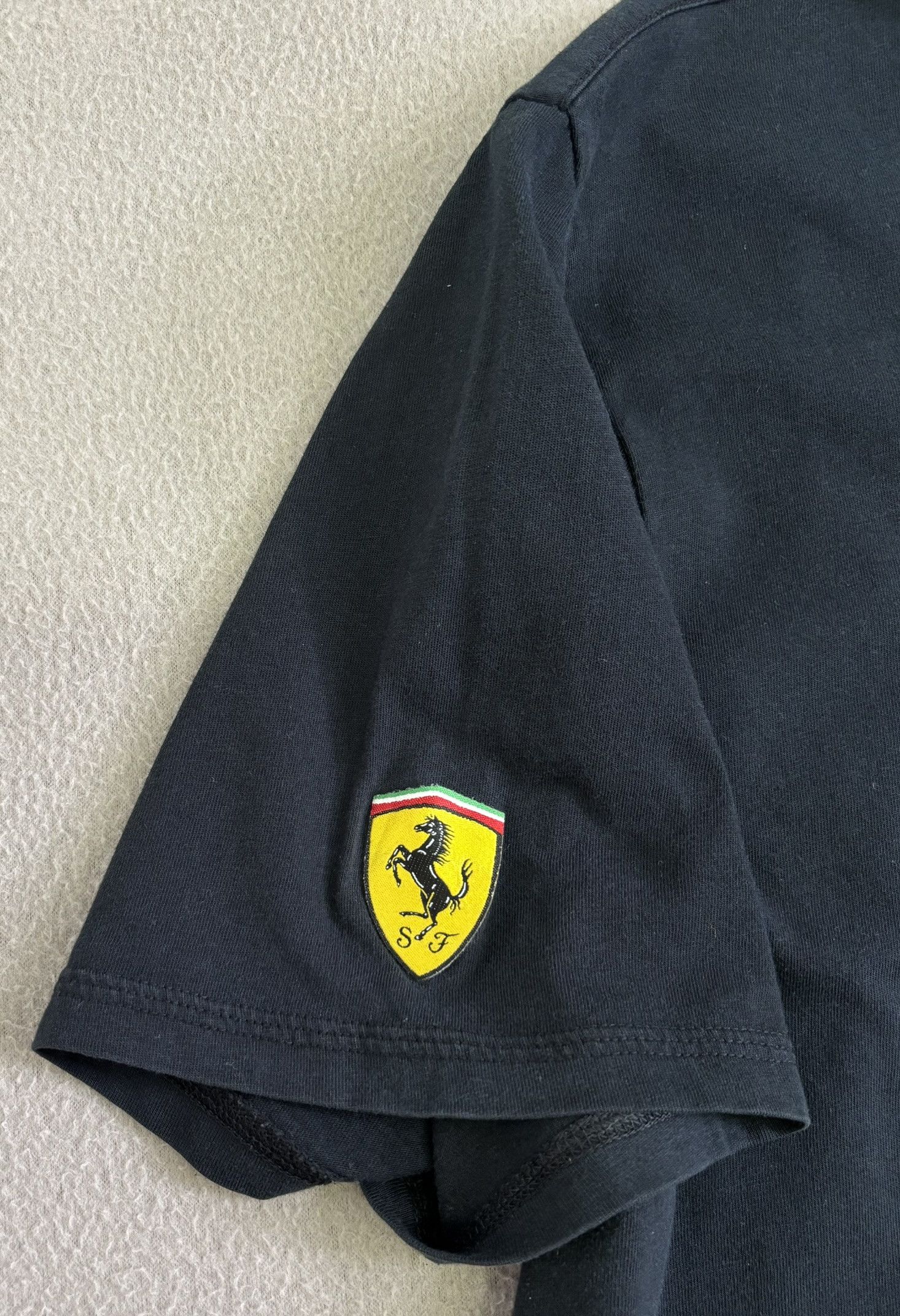Ferrari × Puma Puma Ferrari Black T-Shirt Big Logo Extra Large Size US XL / EU 56 / 4 - 9 Thumbnail