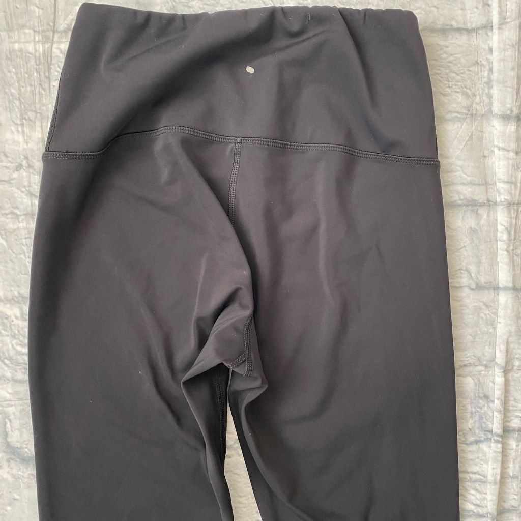 Other Fabletics Demi Lovato & 90 degrees women XS pull on fitted leggings black purple Size 26" / US 2 / IT 38 - 11 Thumbnail