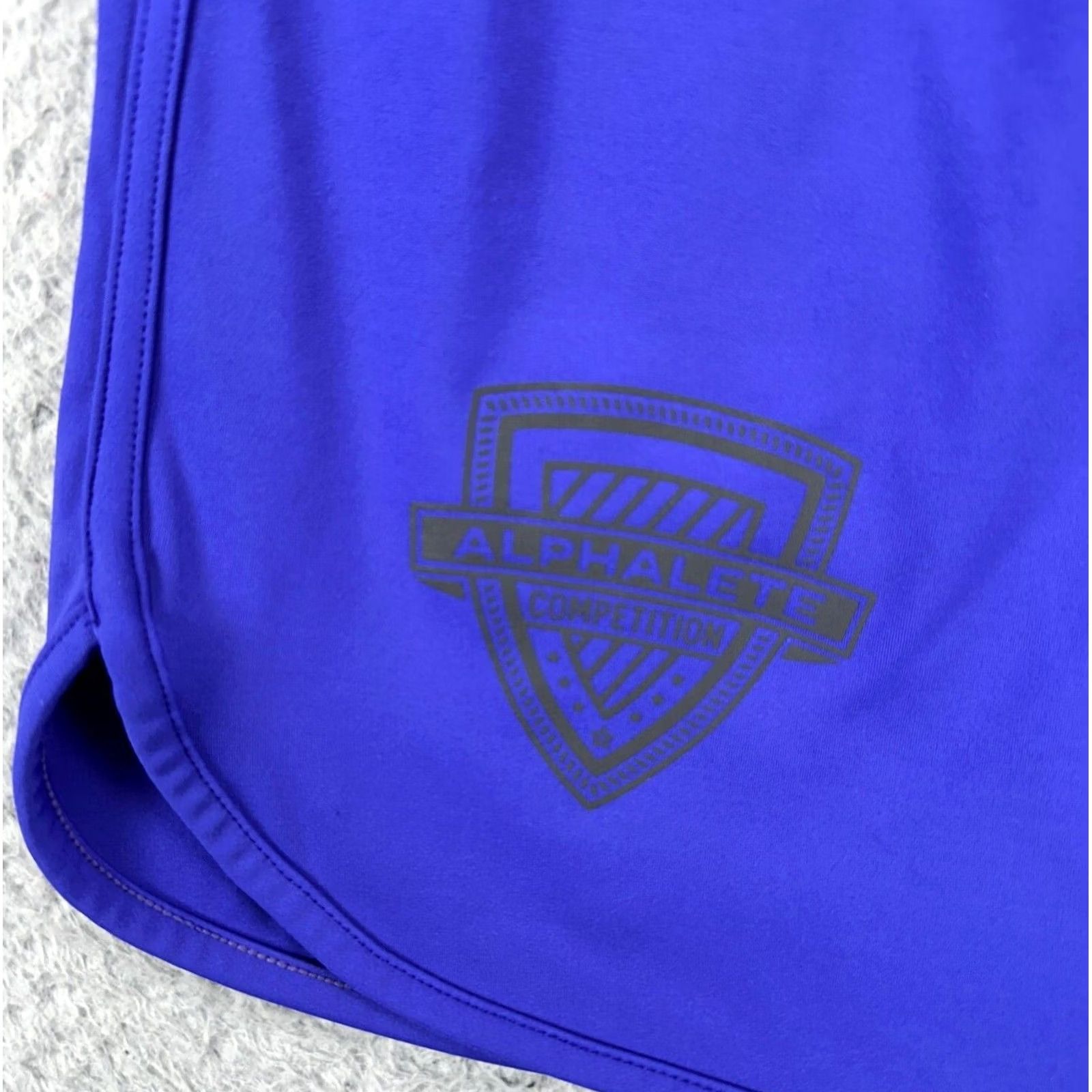 Vintage Alphalete Competition Swim Trunks Mens Large Blue Board Shorts Size US 33 - 4 Thumbnail