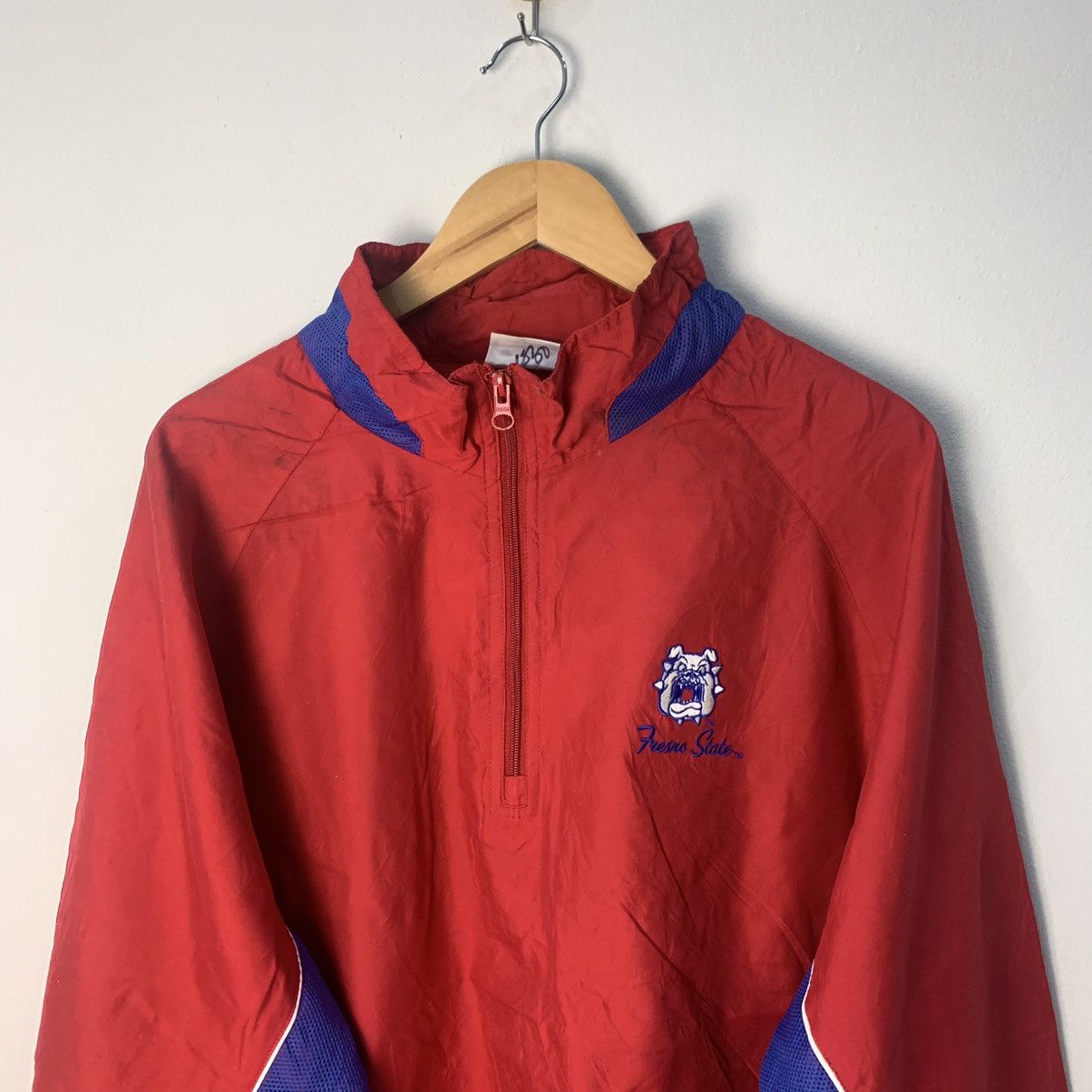 Vintage Vintage Fresno State Bulldogs Men Windbreaker Jacket Size US XL / EU 56 / 4 - 5 Thumbnail