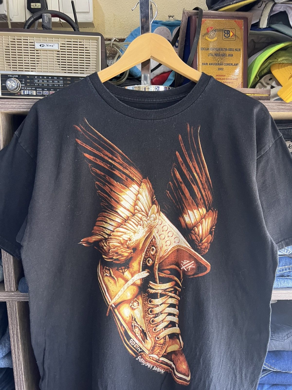 Rook 🔥Rook Everyones Enemy Big Shoe Tee Size US M / EU 48-50 / 2 - 5 Thumbnail