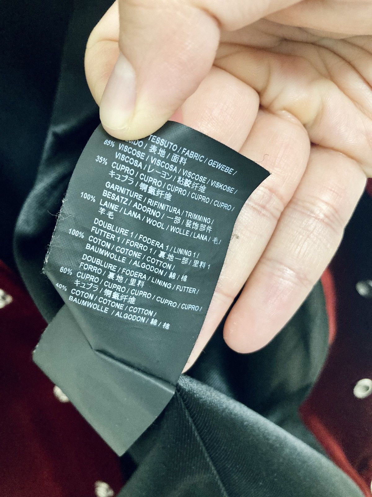 Saint Laurent Paris SAINT LAURENT PARIS BY HEDI SLIMANE 16AW/FW VELVET JACKET Size US S / EU 44-46 / 1 - 12 Thumbnail