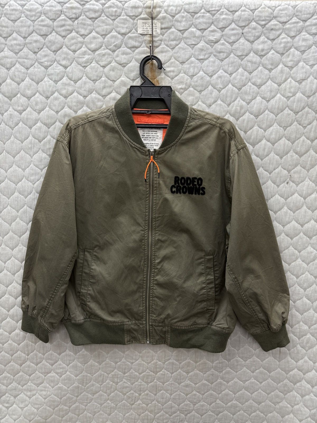Hypebeast 🔥🔥🔥ARCHIVE RODEO CROWN BOMBER JACKWT Size US M / EU 48-50 / 2 - 2 Thumbnail