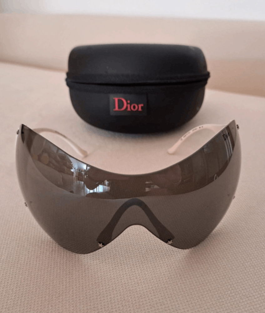 Dior ⚡️ Christian Dior Sunglasses Ski 1 Shield Mask Sport Vintage Size ONE SIZE - 2 Thumbnail