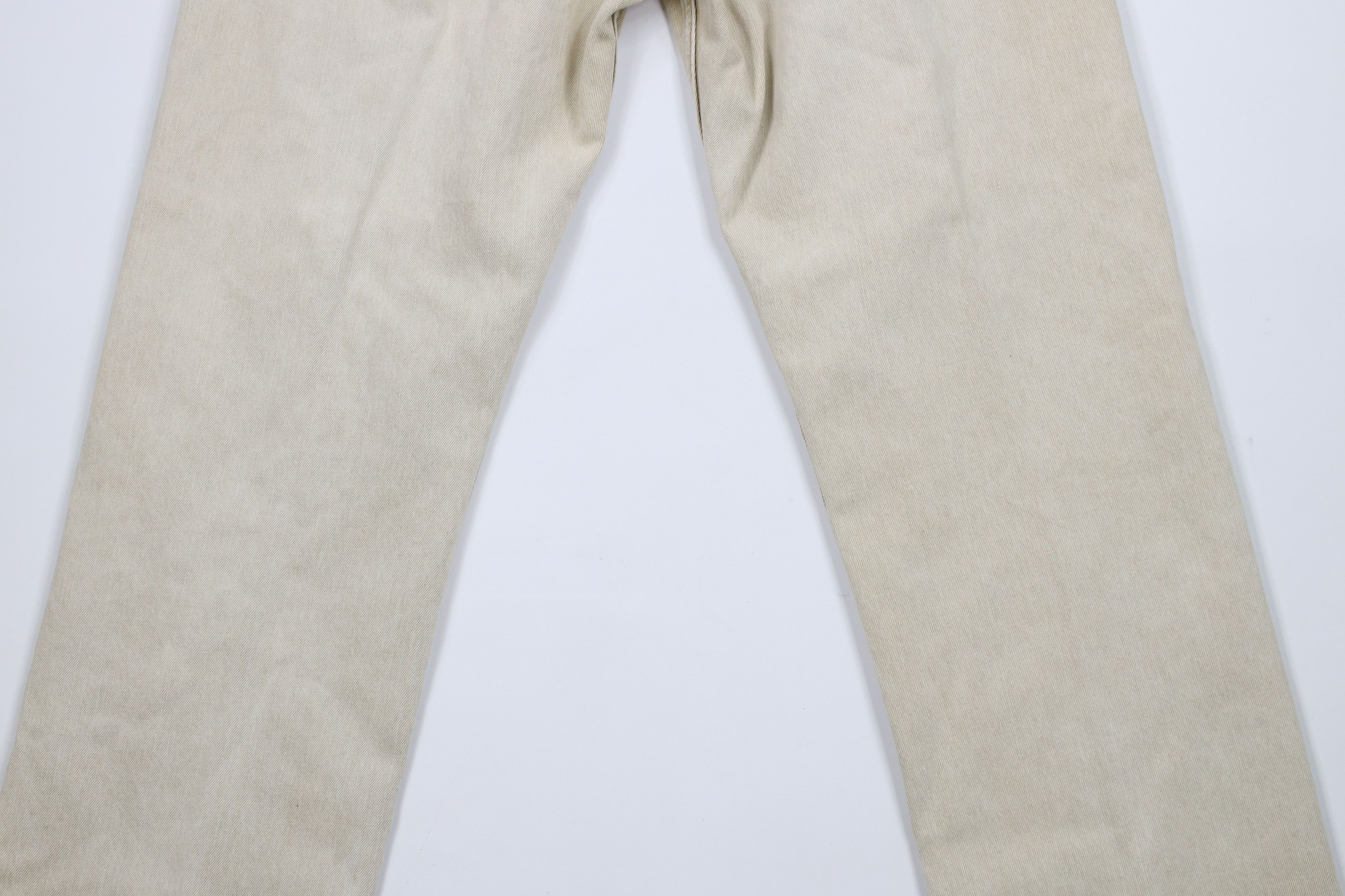 Levi's × Vintage Vintage Y2K Levis 505 Regular Fit Denim Jeans Beige Tan Size US 34 / EU 50 - 13 Thumbnail