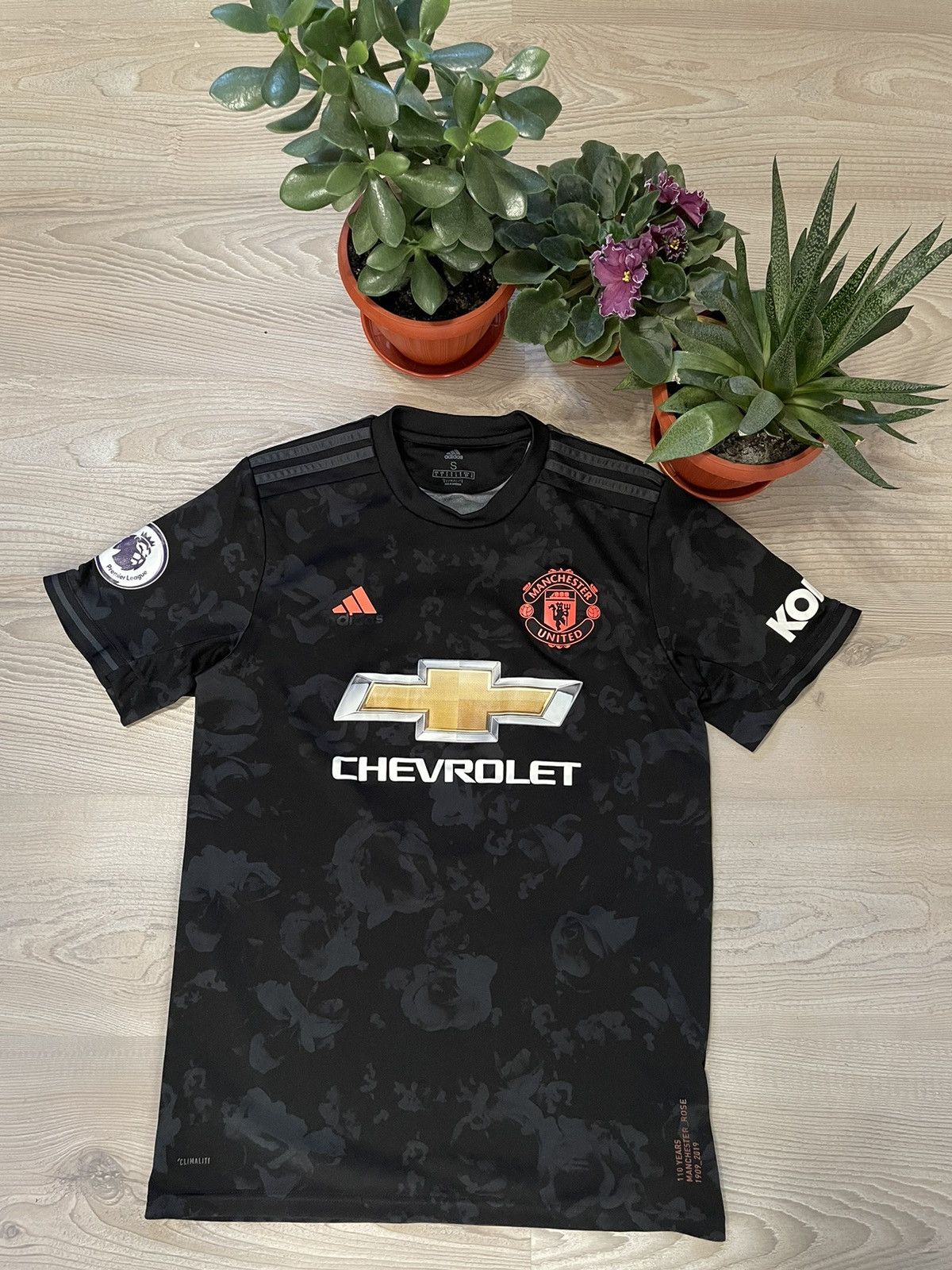 Pre-owned Adidas X Manchester United Adidas Manchester United 2019 Juan Mata Jersey In Black