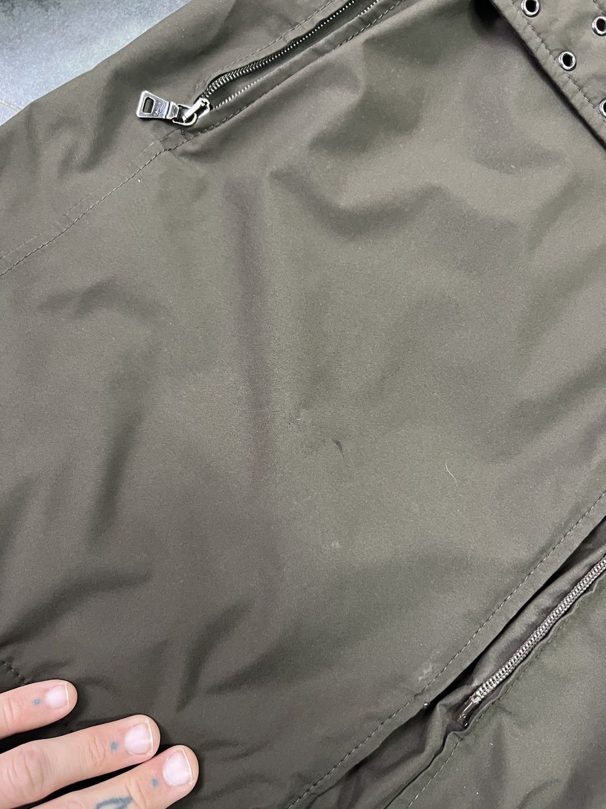 Prada Vintage Prada Sport Goretex Long Coat Woman’s Size L Size M / US 6-8 / IT 42-44 - 11 Thumbnail