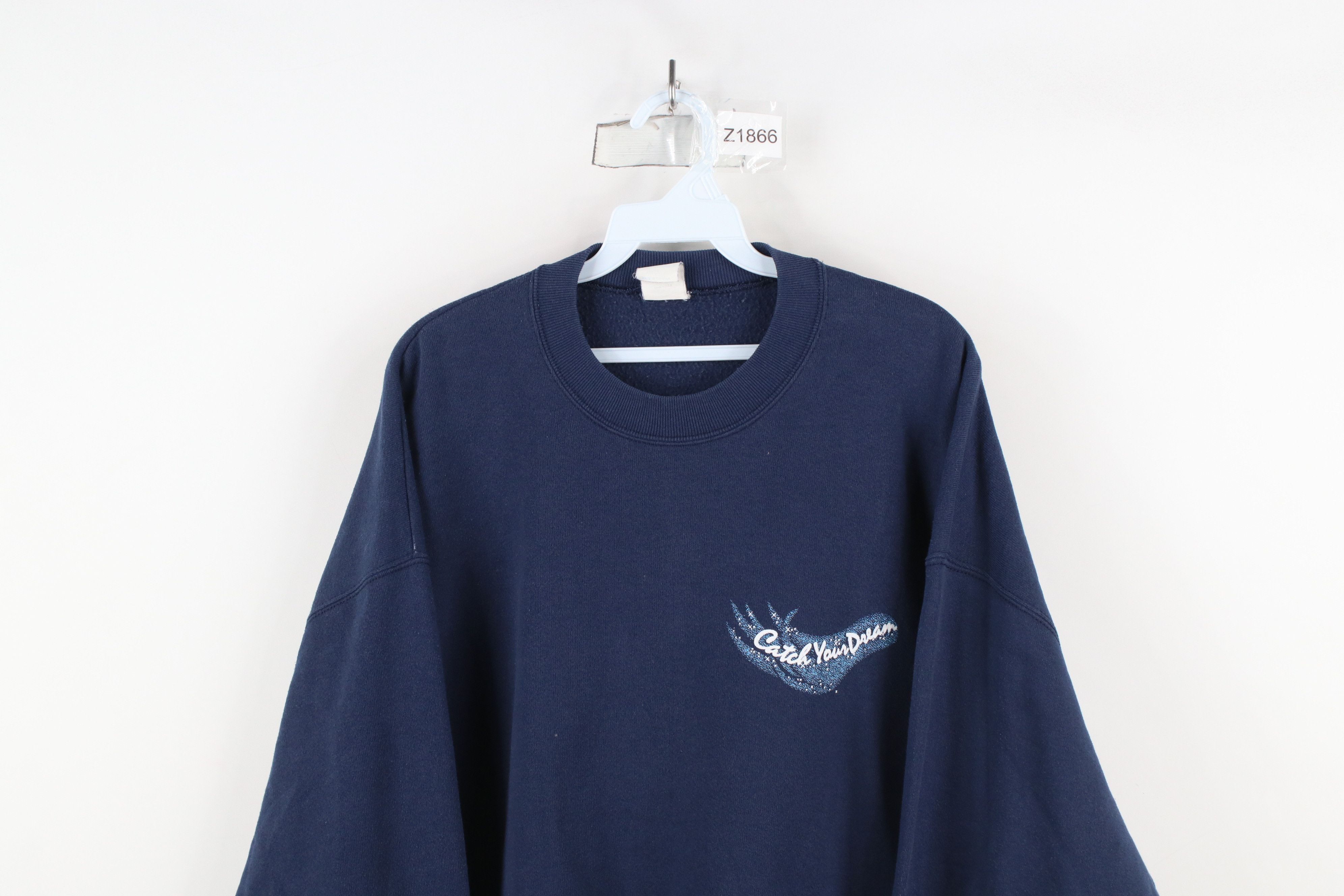 Vintage Vintage 90s Streetwear Dreams Dreamcatcher Sweatshirt USA Size US XL / EU 56 / 4 - 2 Thumbnail