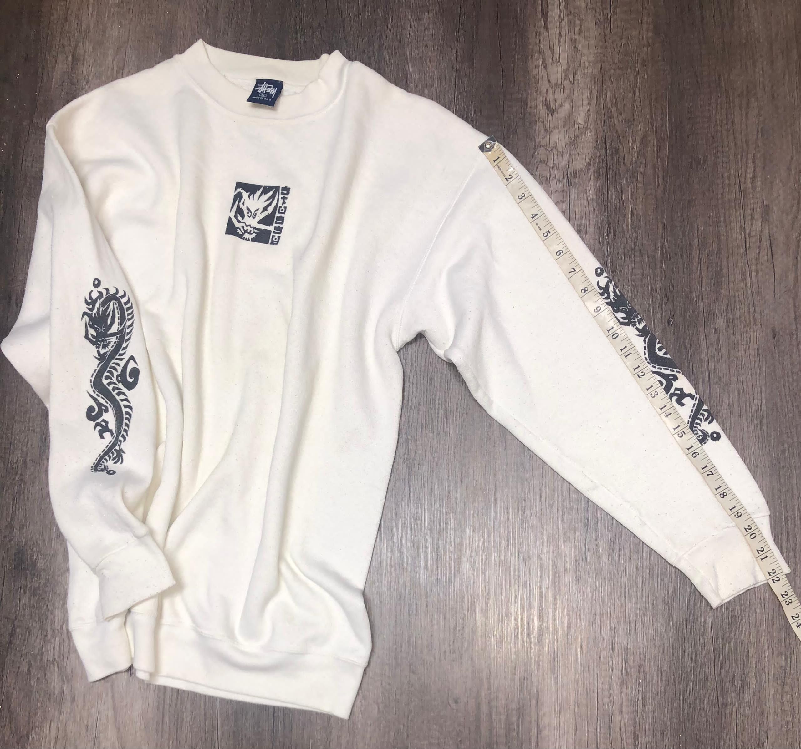 Stussy Vintage Stussy Dragon Long Sleeve Shirt Size US M / EU 48-50 / 2 - 12 Thumbnail