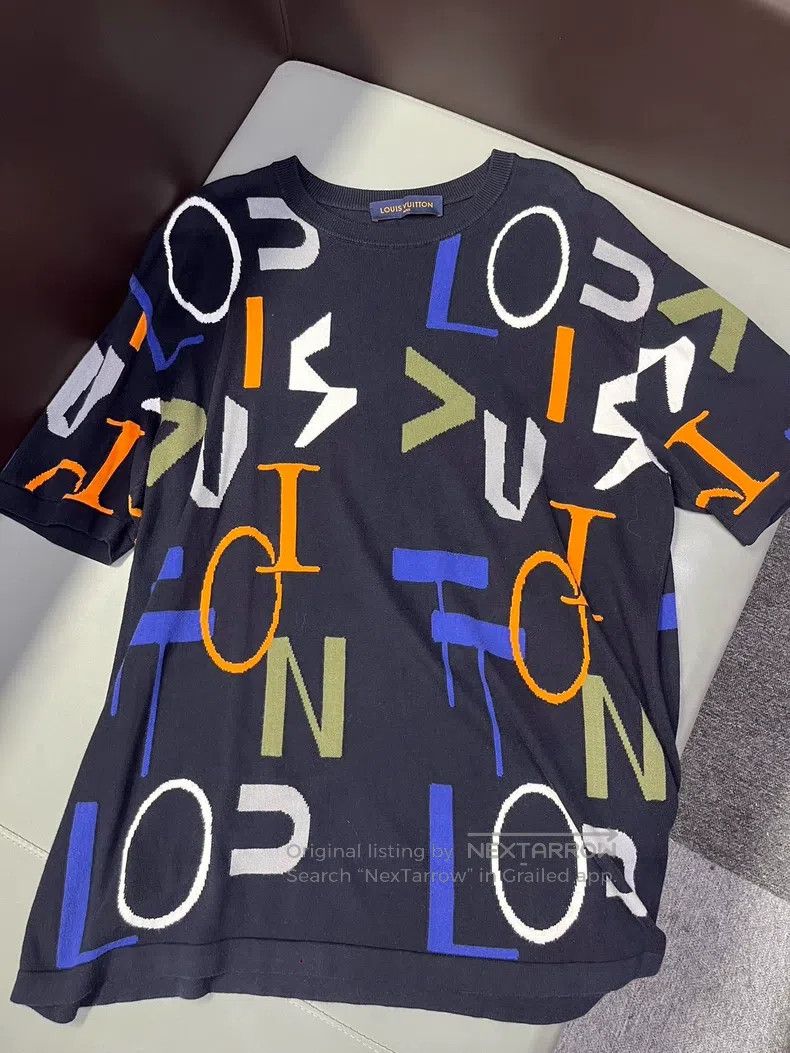 Louis Vuitton Louis Vuitton Knitted elastic curtain short sleeve Size US XXL / EU 58 / 5 - 1 Thumbnail
