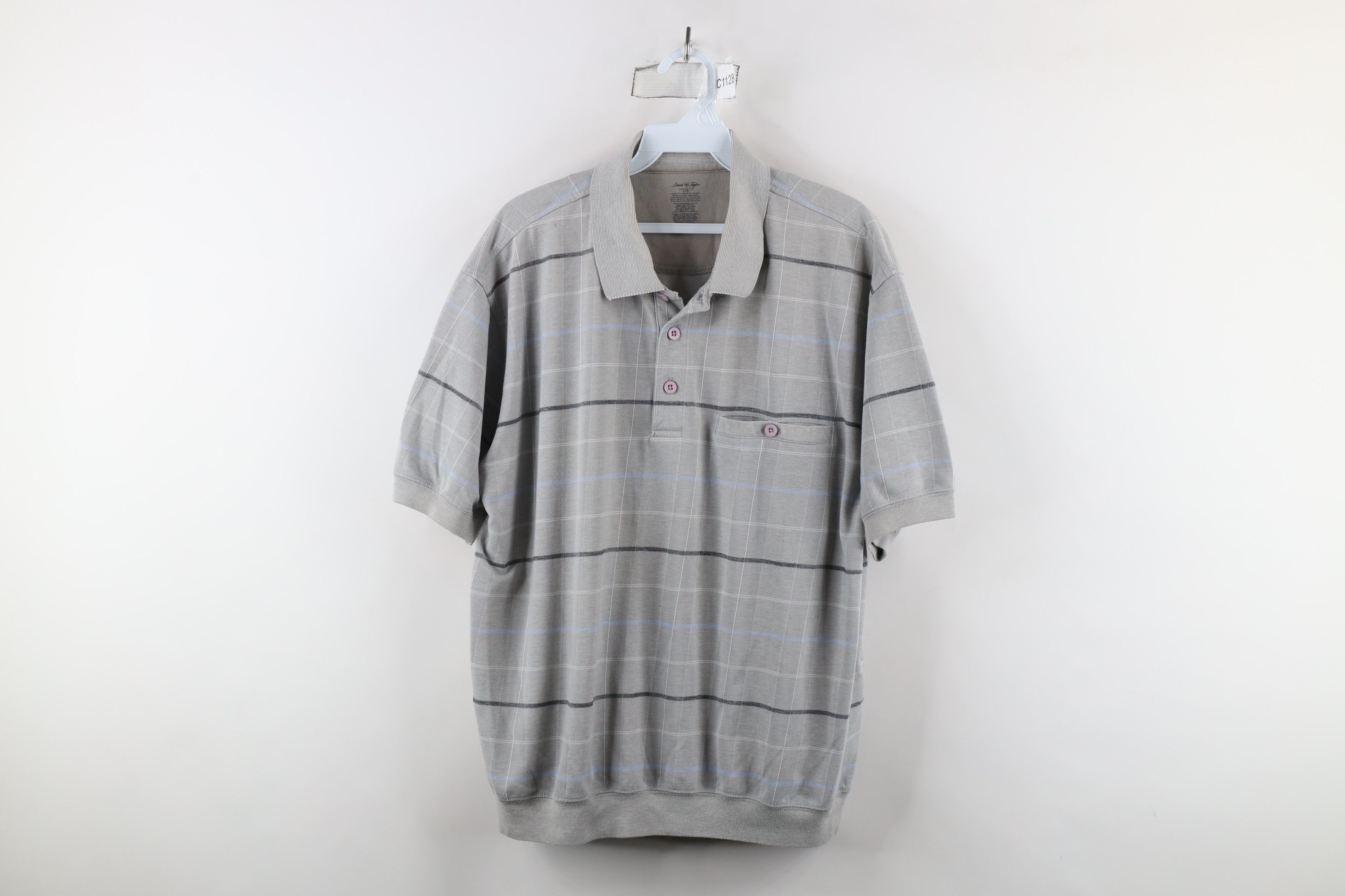 Vintage Vintage 90s Streetwear Knit Collared Pullover Polo Shirt Size US L / EU 52-54 / 3 - 1 Thumbnail