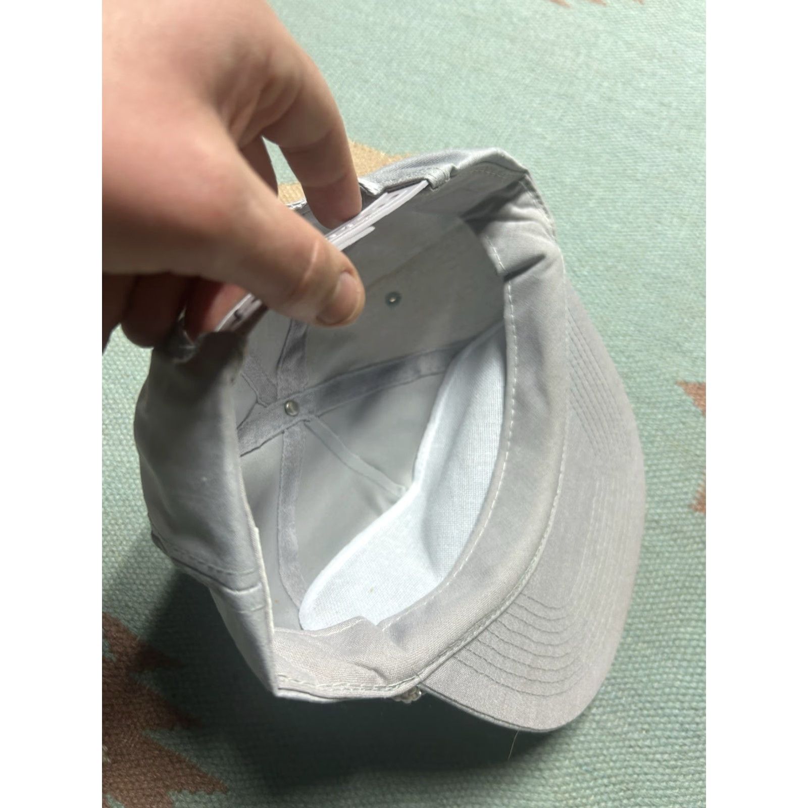 Vintage VINTAGE Unbranded snapback hat cap Heindl implement Michigan tractor gray farm adjustable Hat Mens Gray Tractor 90s Size ONE SIZE - 7 Thumbnail
