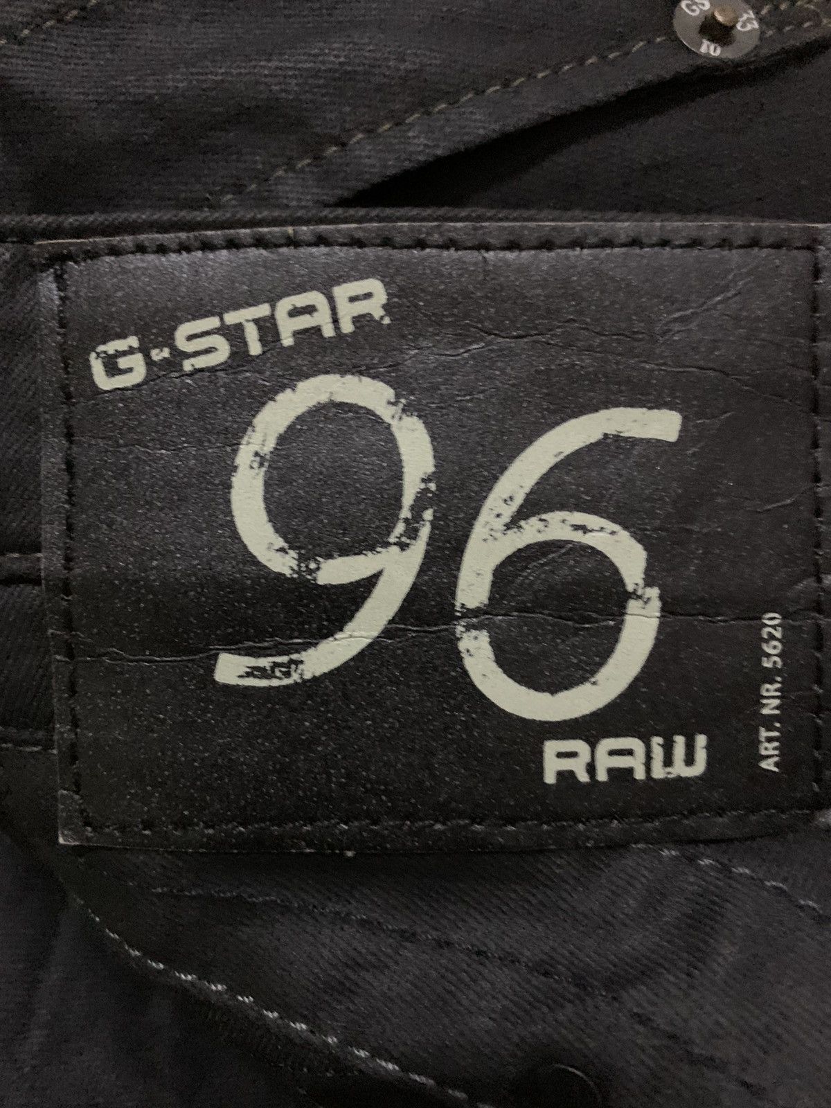 G-Star G star Raw Waxed Buckle Back Denim Size 30" / US 8 / IT 44 - 9 Thumbnail