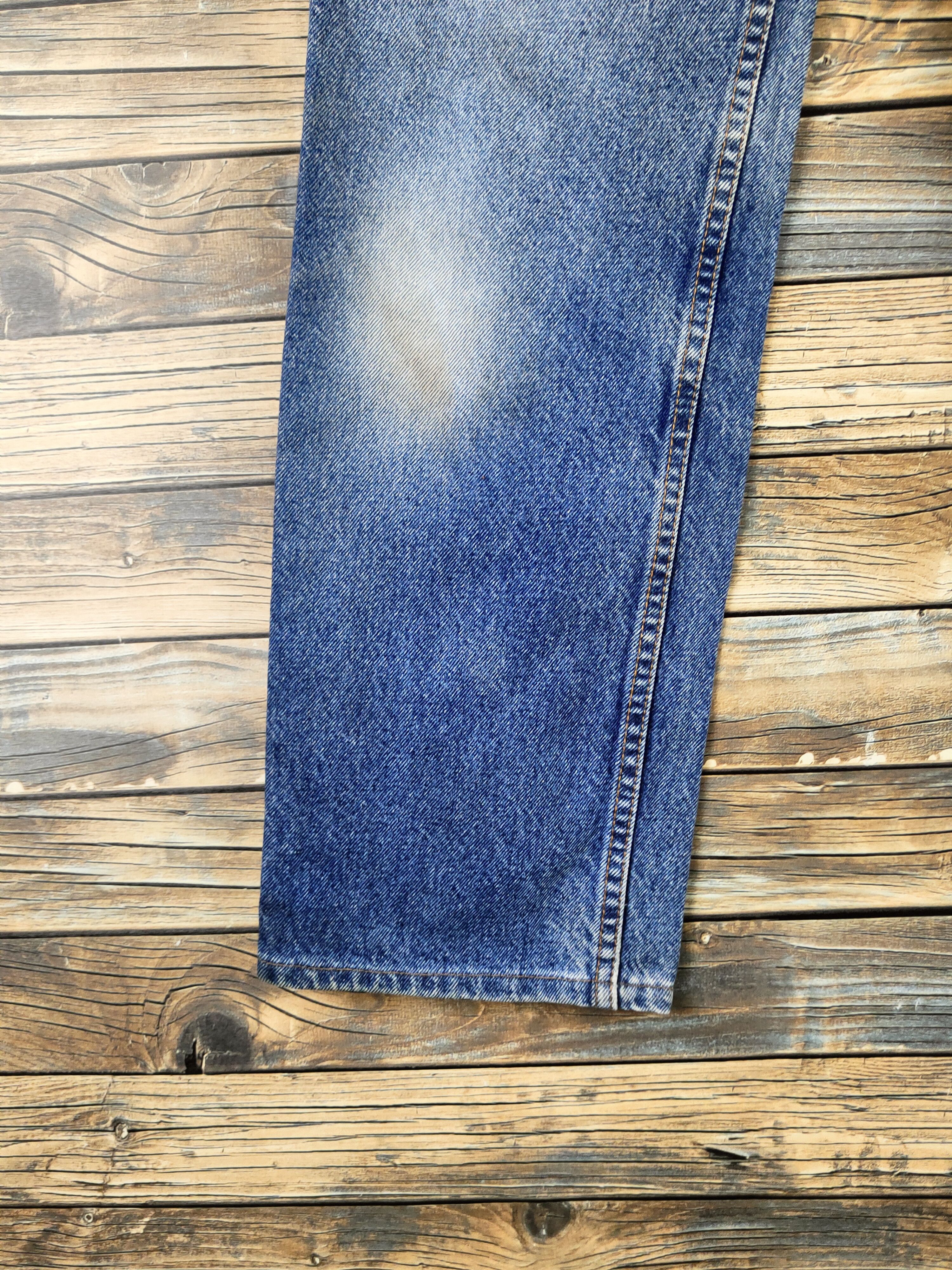 Levi's Levi's Blue Orange tab Distressed Ripped Jeans #S2838 Size US 29 - 4 Thumbnail