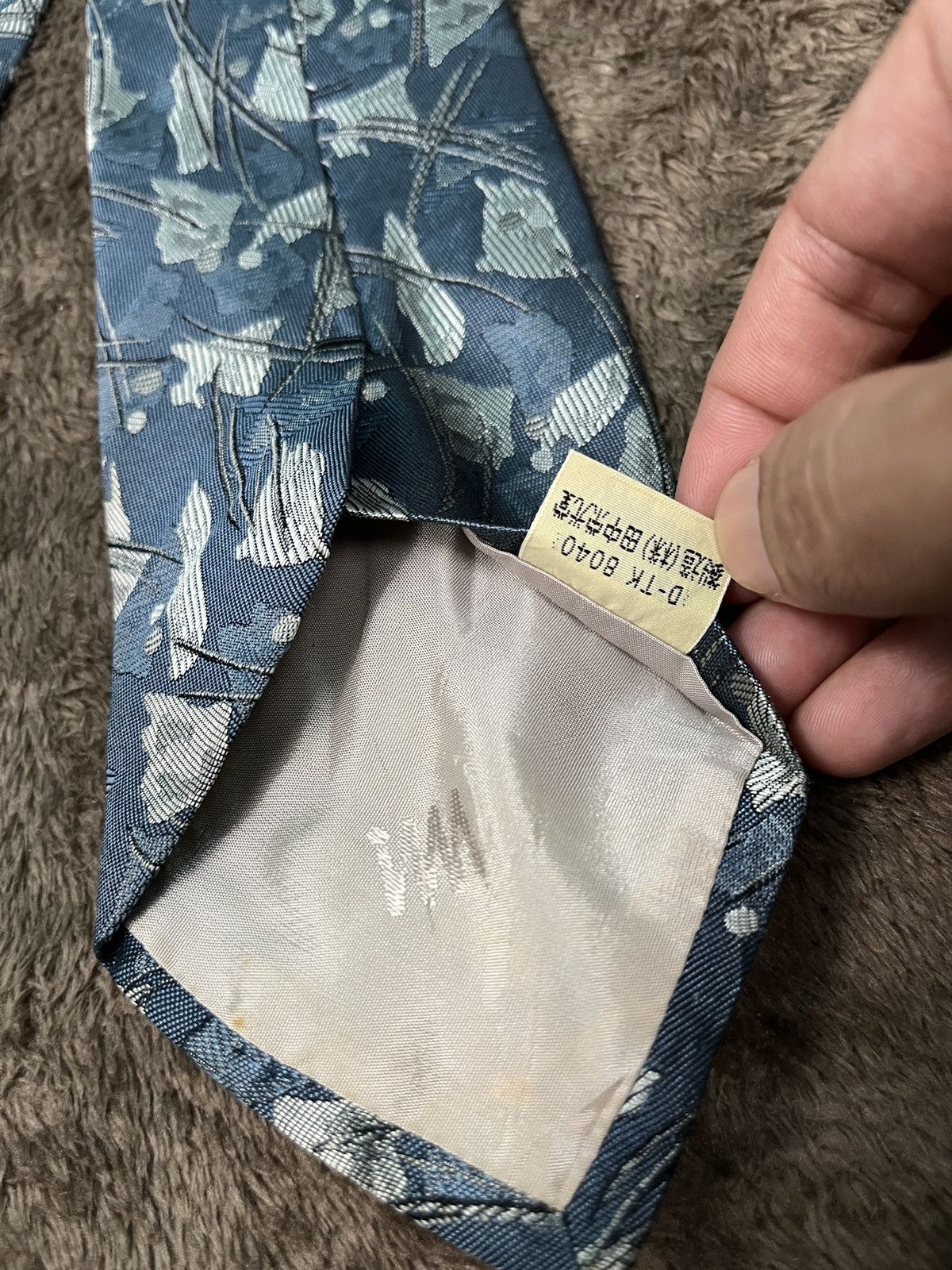 Issey Miyake × Vintage Issey Miyake IM Studio Silk Necktie Size ONE SIZE - 7 Thumbnail
