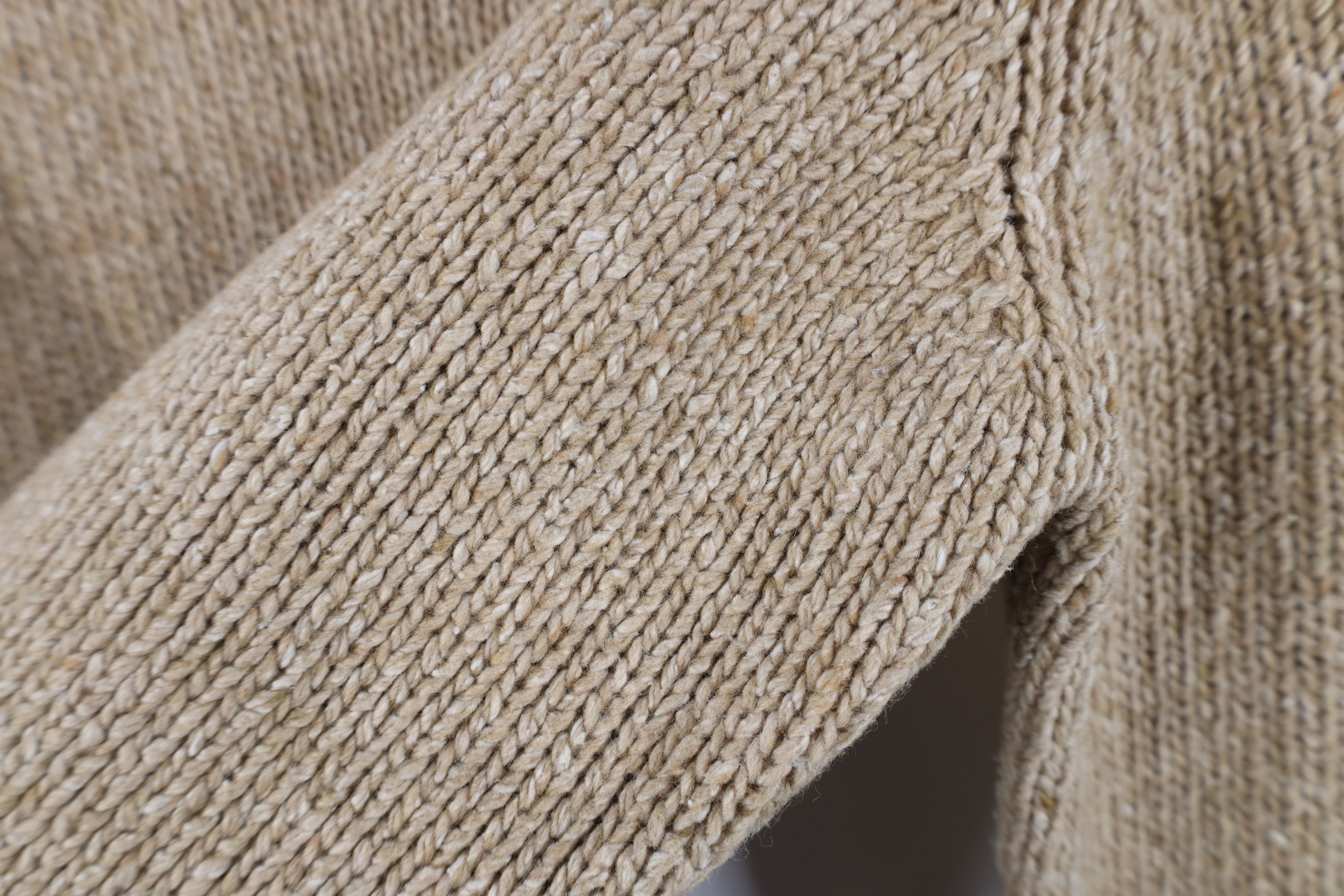 J.Crew Vintage 90s J Crew Wool Blend Ribbed Knit Crewneck Sweater Size M / US 6-8 / IT 42-44 - 9 Thumbnail