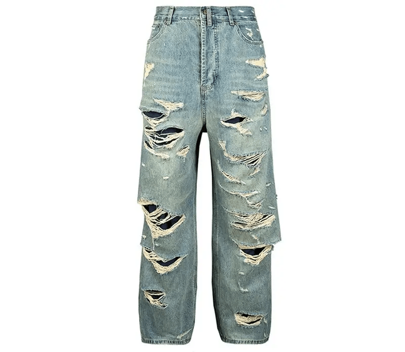 Japanese Brand × Jean × Vintage Vintage Ripped Jeans Size US 32 / EU 48 - 3 Thumbnail