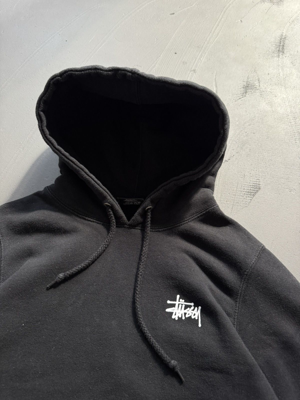 Stussy STUSSY CENTER LOGO VINTAGE OVERSIZE HOODIE Size US S / EU 44-46 / 1 - 5 Thumbnail