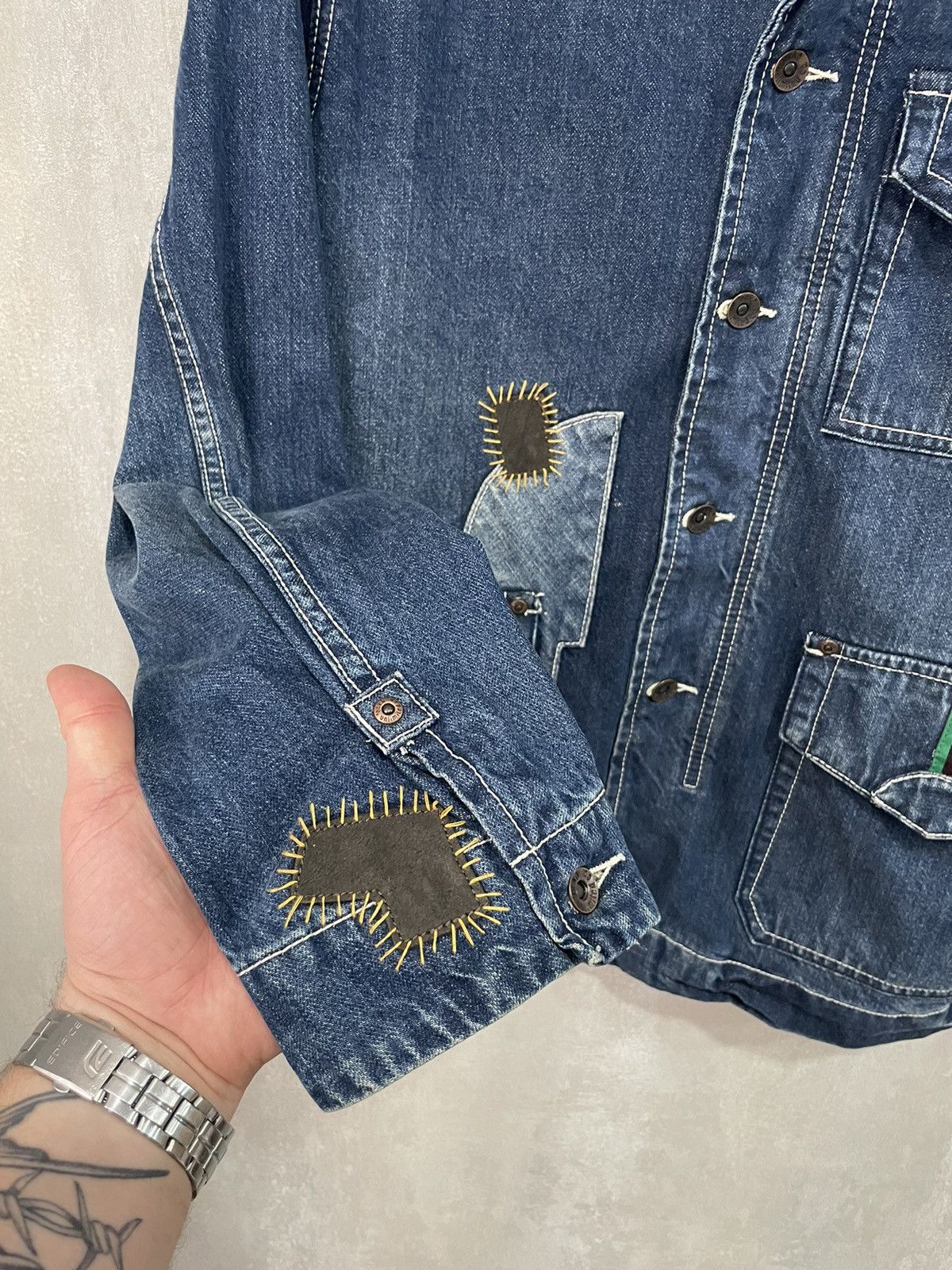 Ecko Unltd. × Public Enemy × Vintage Ecko Unltd x Public Enemy Vintage Jeans Jacket Y2K Size US M / EU 48-50 / 2 - 5 Thumbnail