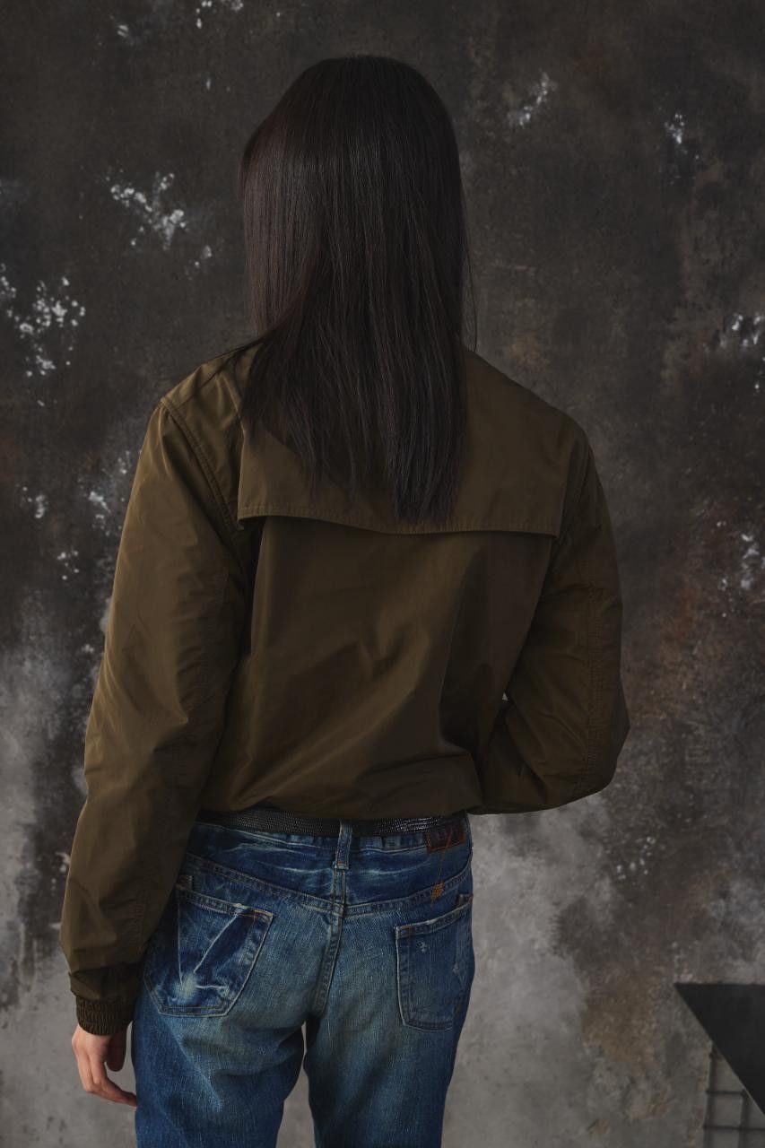 Burberry Burberry Brit Olive Green Bomber Jacket Size US XS / EU 42 / 0 - 4 Thumbnail