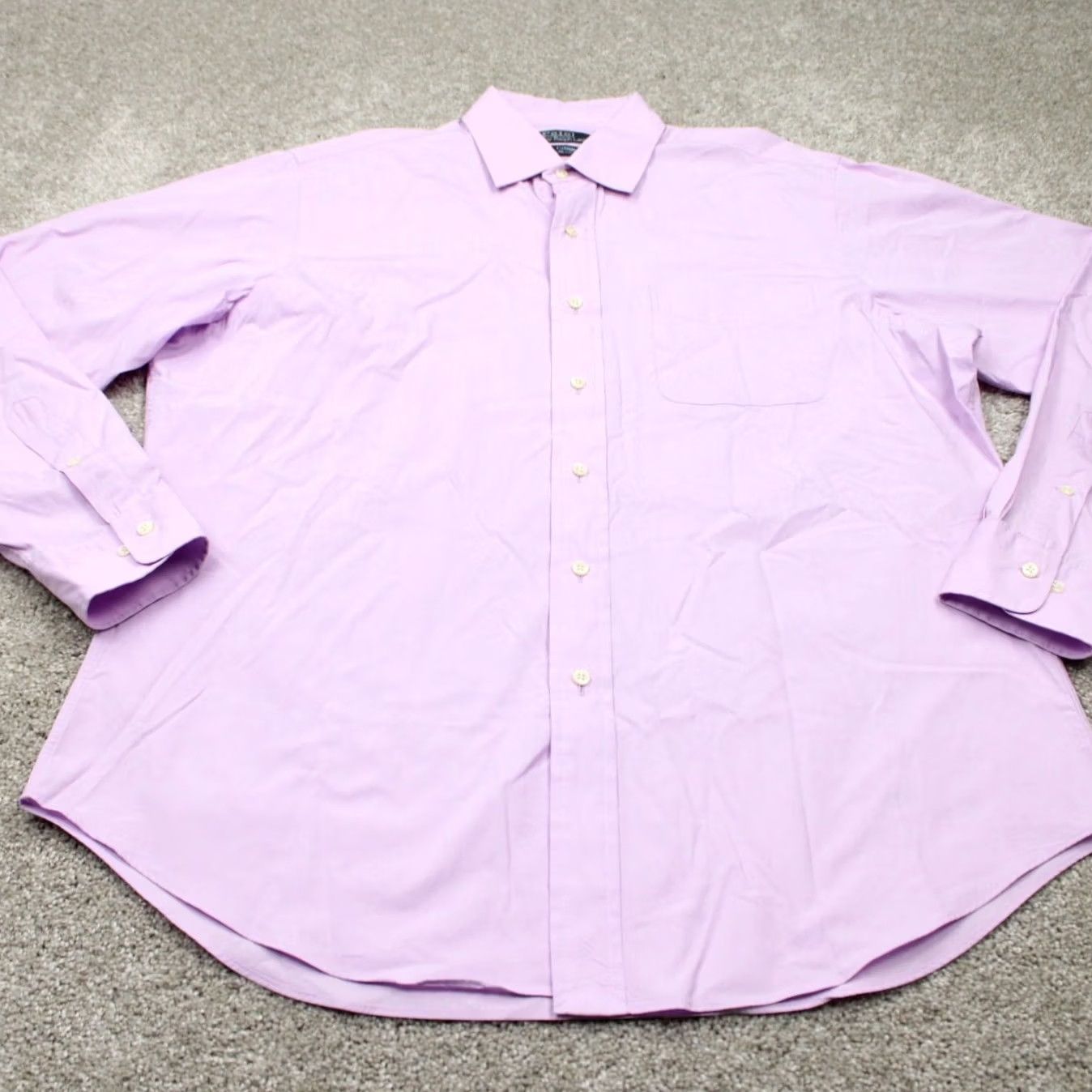 Polo Ralph Lauren Polo Ralph Lauren Shirt Mens 16 1/2, 36/37 Purple Currum 100% Cotton Long Sleeve - Sale Size US XL / EU 56 / 4 - 2 Thumbnail