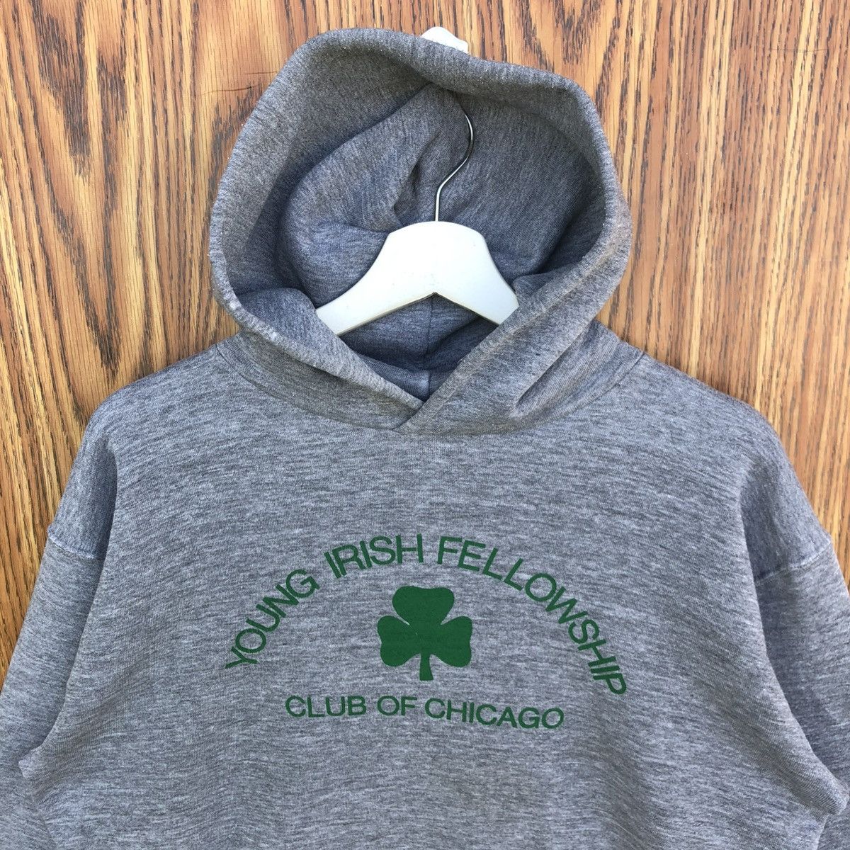 Vintage Vintage Young Irish Fellowship Club of Chicago Hoodie Size L / US 10 / IT 46 - 3 Thumbnail