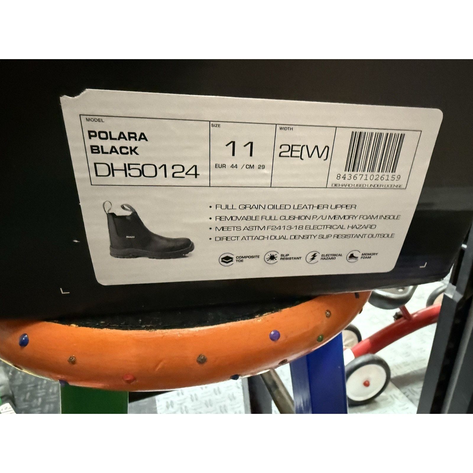 & Other Stories Diehard Polara Composite Toe Black Men’s Size 11 2E Size US 11 / EU 44 - 7 Thumbnail
