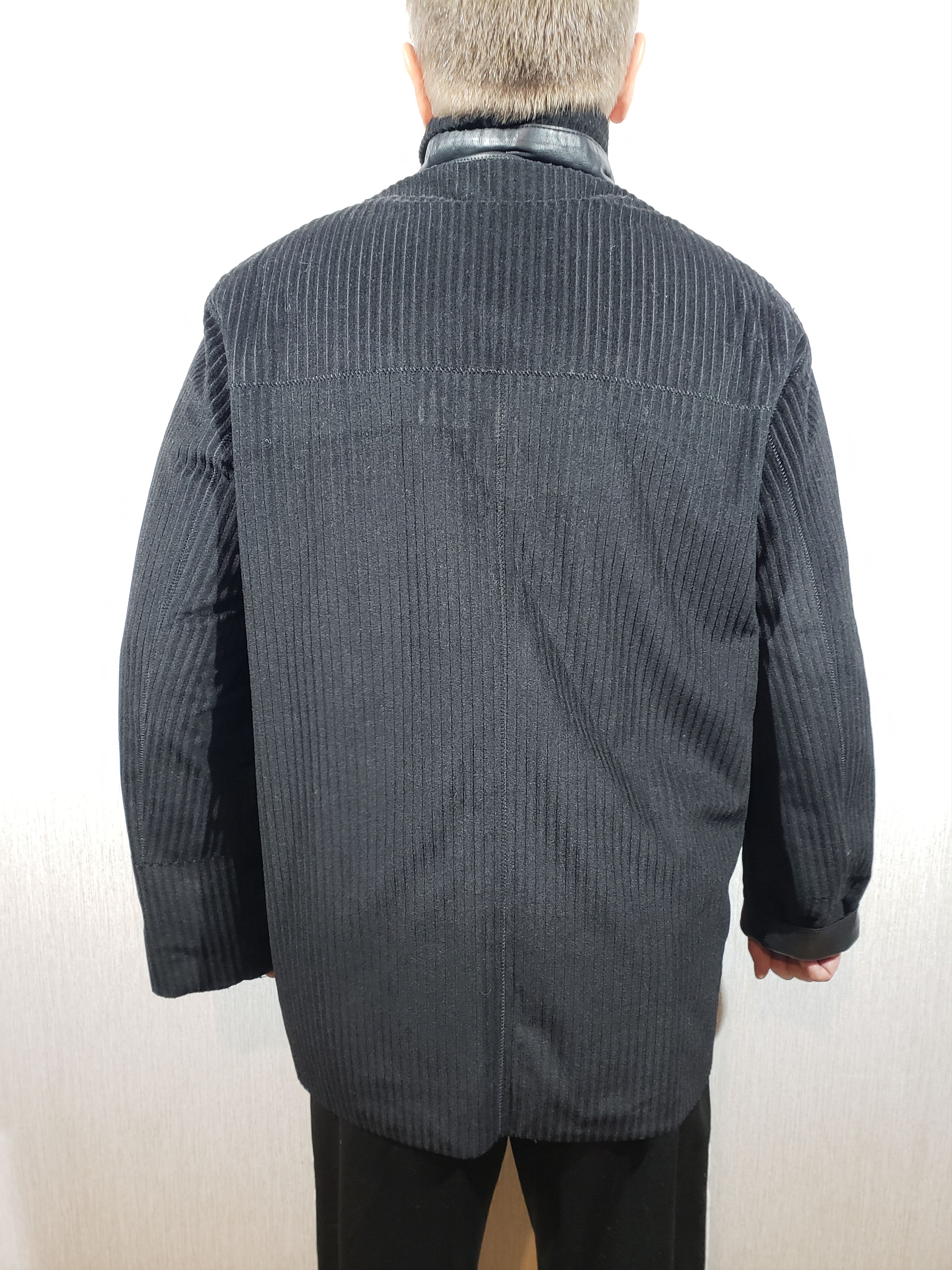 Other Two-sided men's leather jacket. Size US L / EU 52-54 / 3 - 8 Thumbnail