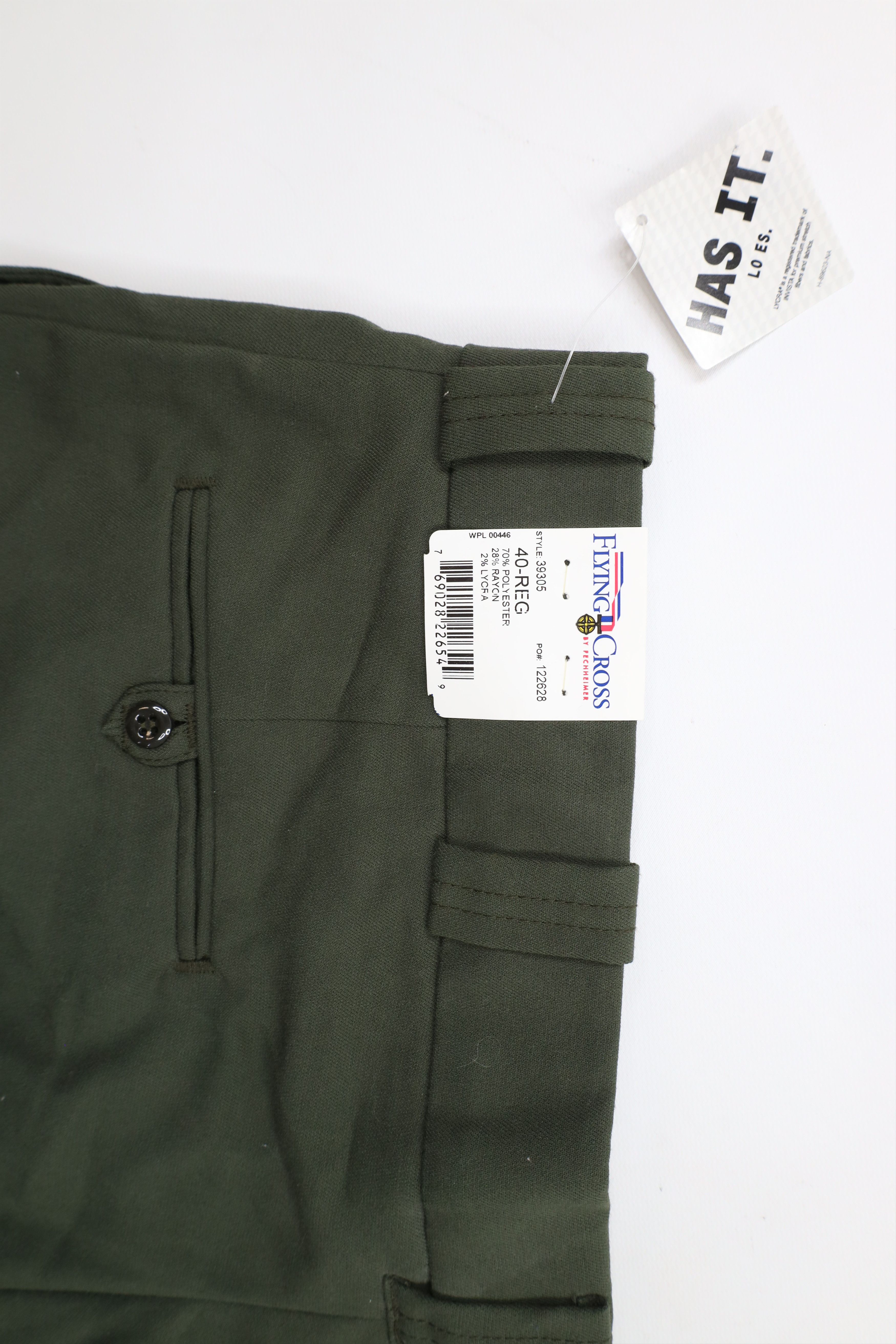 Vintage Deadstock Vintage Streetwear Wide Leg Cargo Pants Green Size US 40 / EU 56 - 14 Thumbnail