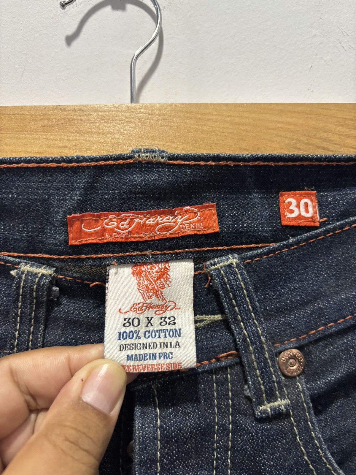Ed Hardy Ed Hardy Embroidery Jeans Size US 32 / EU 48 - 6 Thumbnail